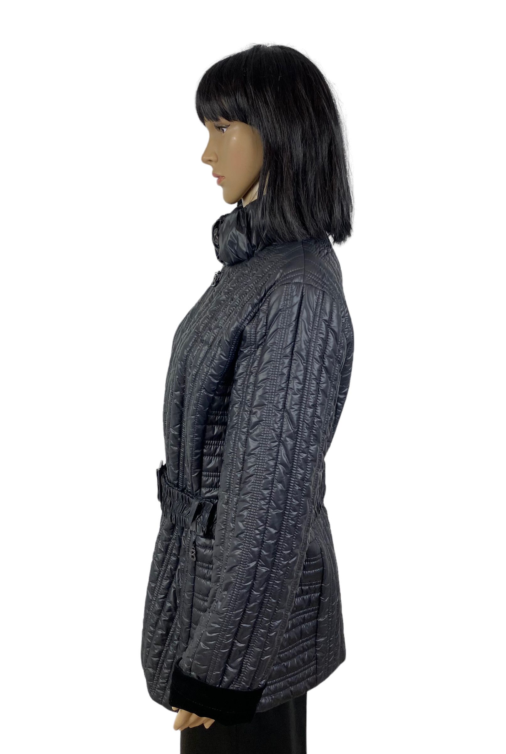 Bogner Sonia Bogner Quilted Belted Warm Coat size XL Size XL / US 12-14 / IT 48-50 - 6 Thumbnail