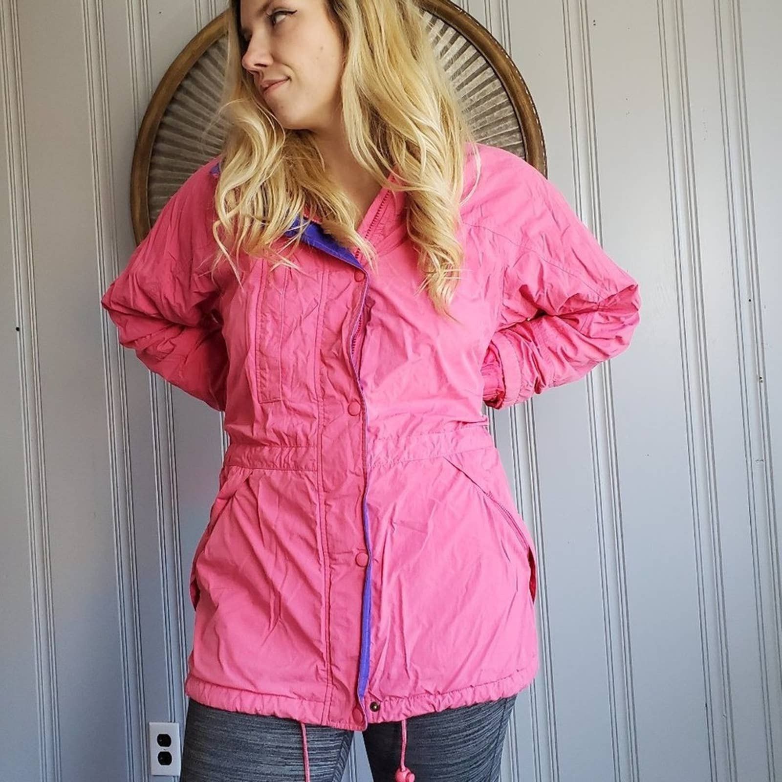 Vintage Vintage 80s Eddie Bauer Color Block Ski Jacket Grailed 9293