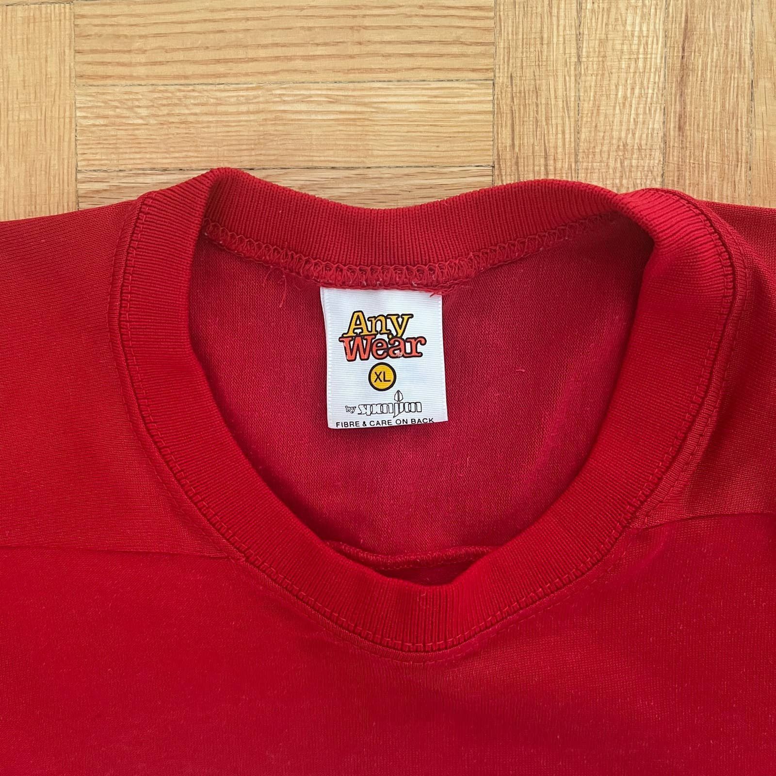 Vintage Vintage 80s Any Wear Spanjian Nebraska Cornhuskers football Size US XL / EU 56 / 4 - 2 Thumbnail