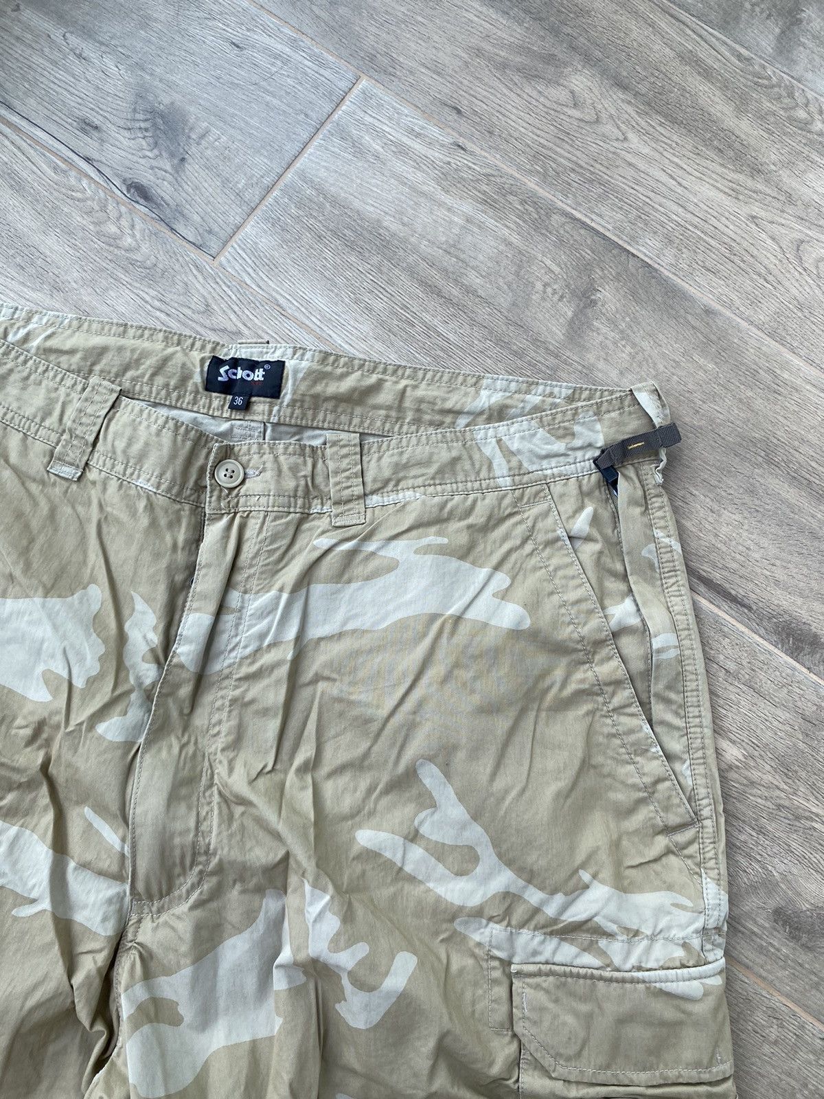 Schott × Vintage Vintage Camo Scott Cargo Pants Size US 36 / EU 52 - 8 Thumbnail