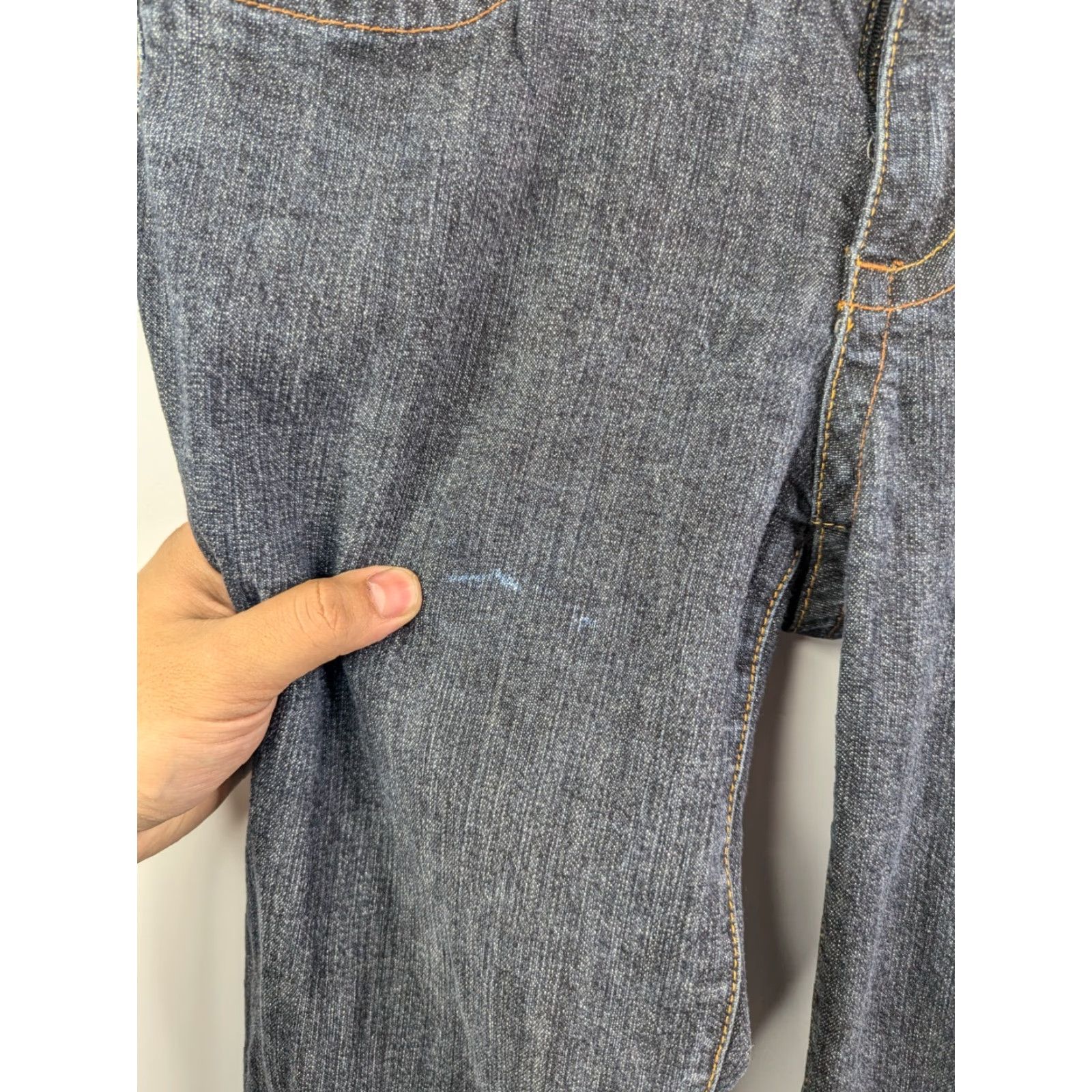 Rocawear VINTAGE Rocawear Denim Jeans Button Cuffs 7/8 32x31 Embroidered Hip Hop Y2K Women's Blue Jeans Rocawear 90s Logo Style Size 28" / US 6 / IT 42 - 5 Thumbnail
