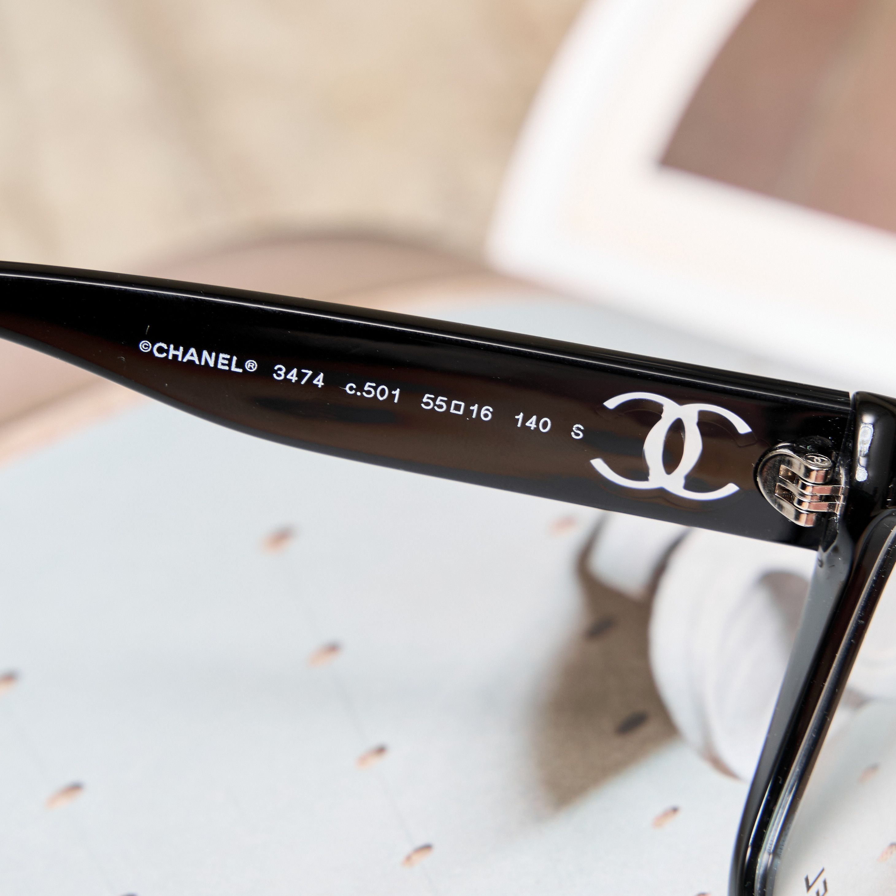 Chanel CHANEL 0CH3474 C501 Sunglasses Size ONE SIZE - 5 Thumbnail
