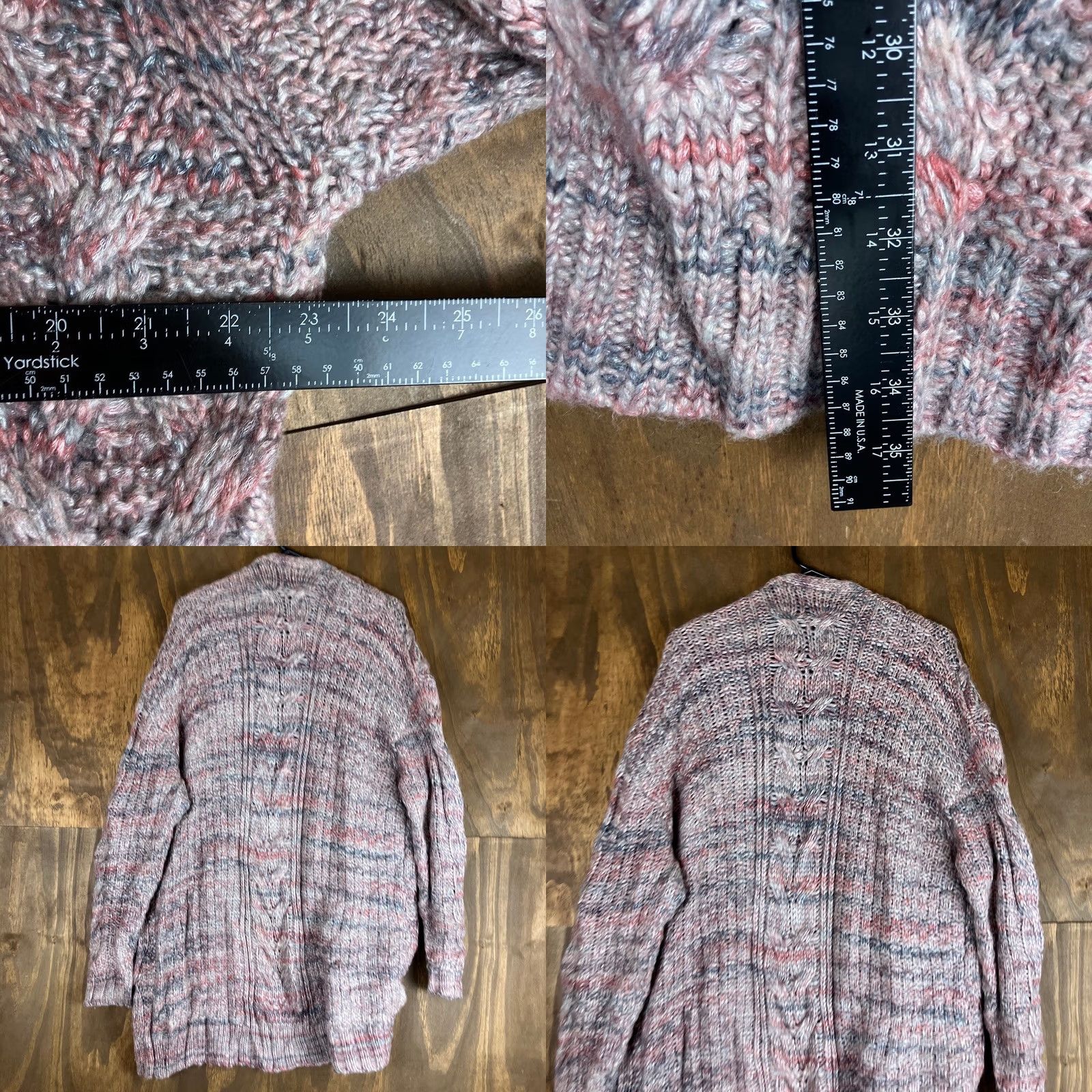 Gap Gap Cardigan Multicolor Chunky Knit Long Sleeve Wool Blend XL Women’s Sweater Size XL / US 12-14 / IT 48-50 - 8 Thumbnail