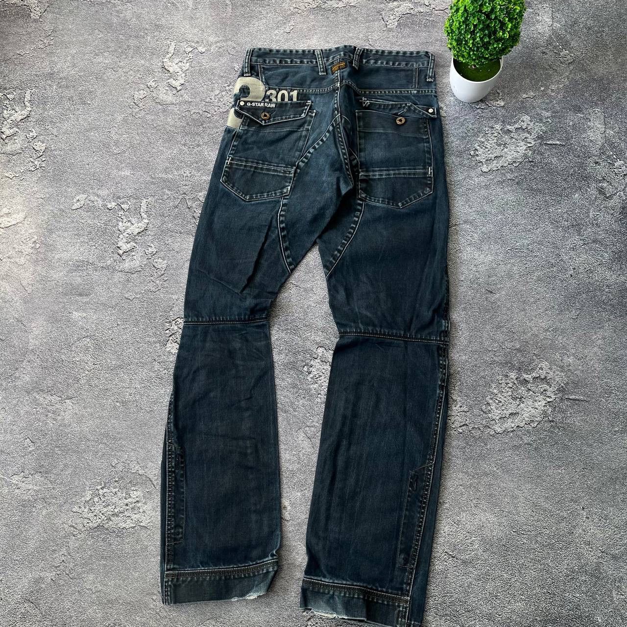 G-Star Vintage g-star big logo raw cargo multi pocket jeans y2k Size US 33 - 17 Thumbnail