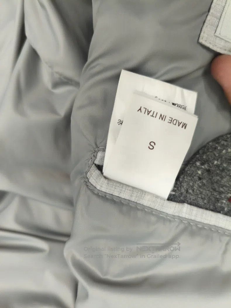Brunello Cucinelli Brunello Cucinelli Autumn/Winter Wool Cashmere Down Jacket Size US M / EU 48-50 / 2 - 8 Thumbnail