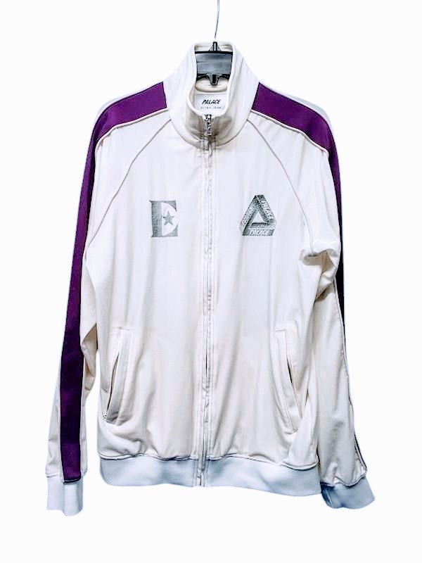Other Palace x Elton John Velour Track Jacket White/Purple M SS22 Size M / US 6-8 / IT 42-44 - 1 Thumbnail
