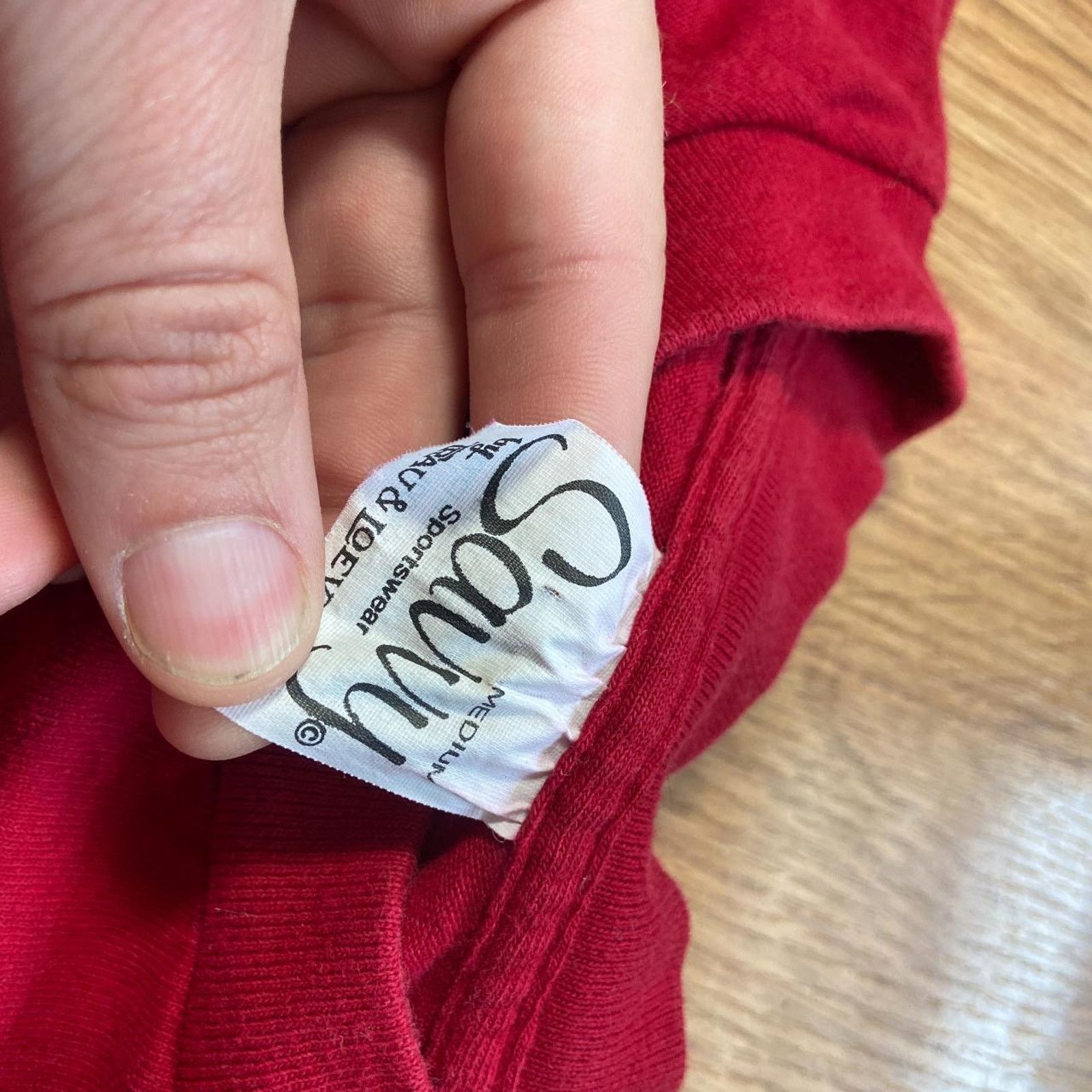Gildan 90s burgundy red kentucky Size US M / EU 48-50 / 2 - 4 Thumbnail