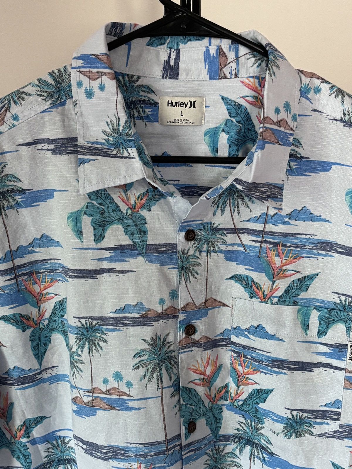 Hurley Hurley ONE AND ONLY LIDO STRETCH SHORT SLEEVE SHIRT Size US L / EU 52-54 / 3 - 1 Thumbnail
