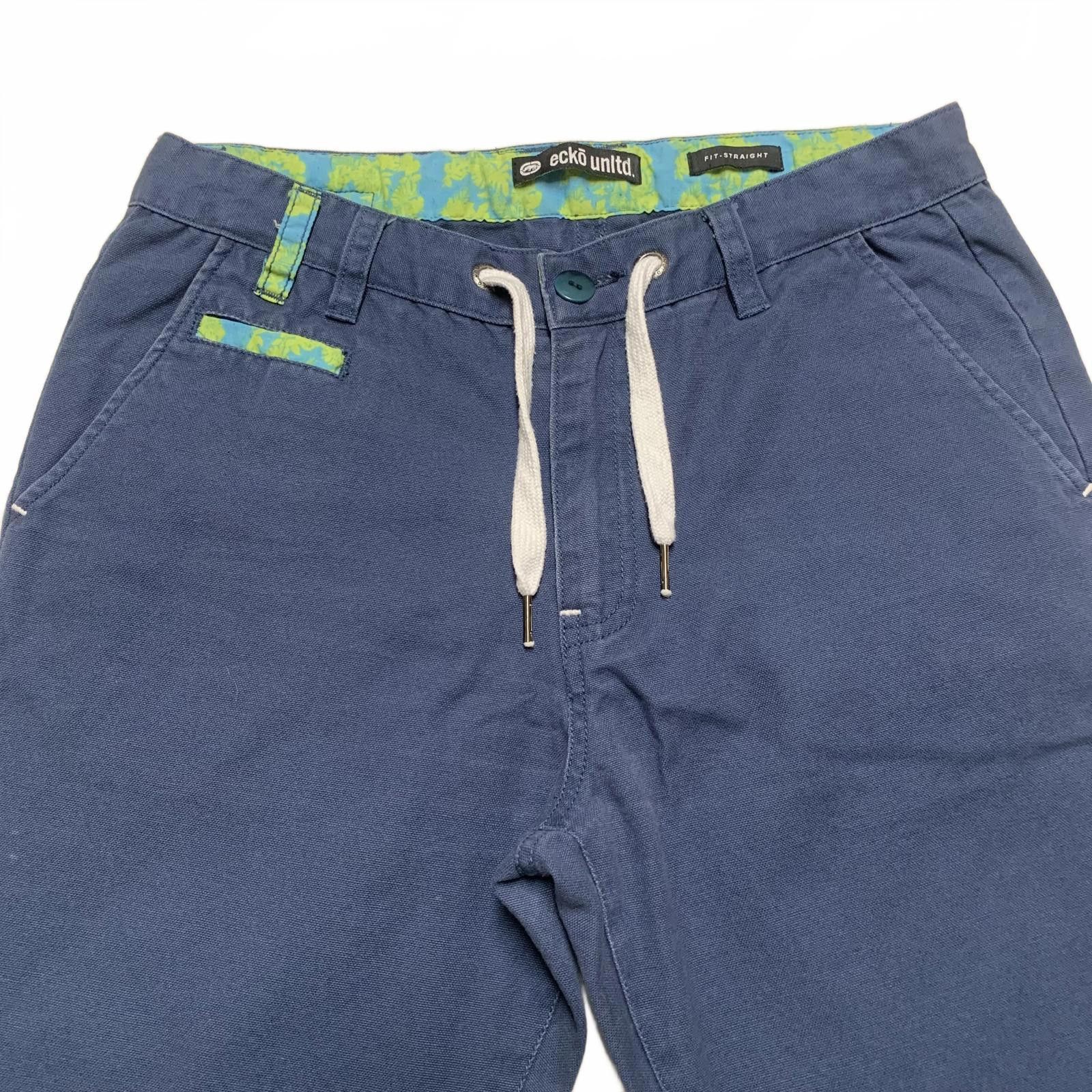 Ecko Unltd. Ecko Unltd. Men's Navy Blue Straight Fit Pants W32 Size US 32 / EU 48 - 12 Thumbnail