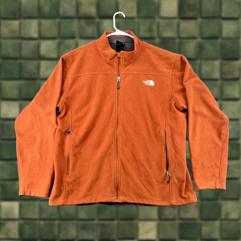 The North Face The North Face Windwall Jacket Men's Orange Full Zip Pockets M Size US M / EU 48-50 / 2 - 1 Thumbnail