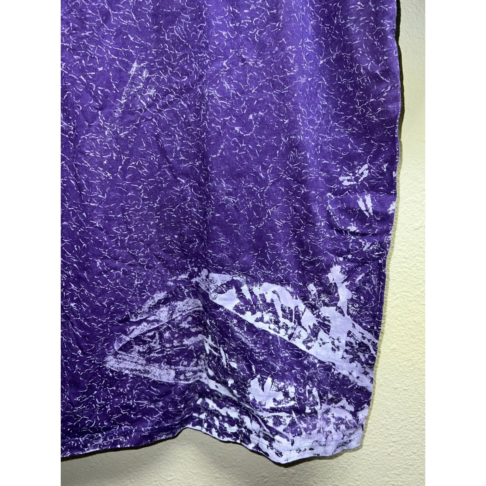 Jerzees 90s Vintage Jerzees Purple Blank Paint Shirt Tee VTG 1990s M Size US M / EU 48-50 / 2 - 3 Thumbnail