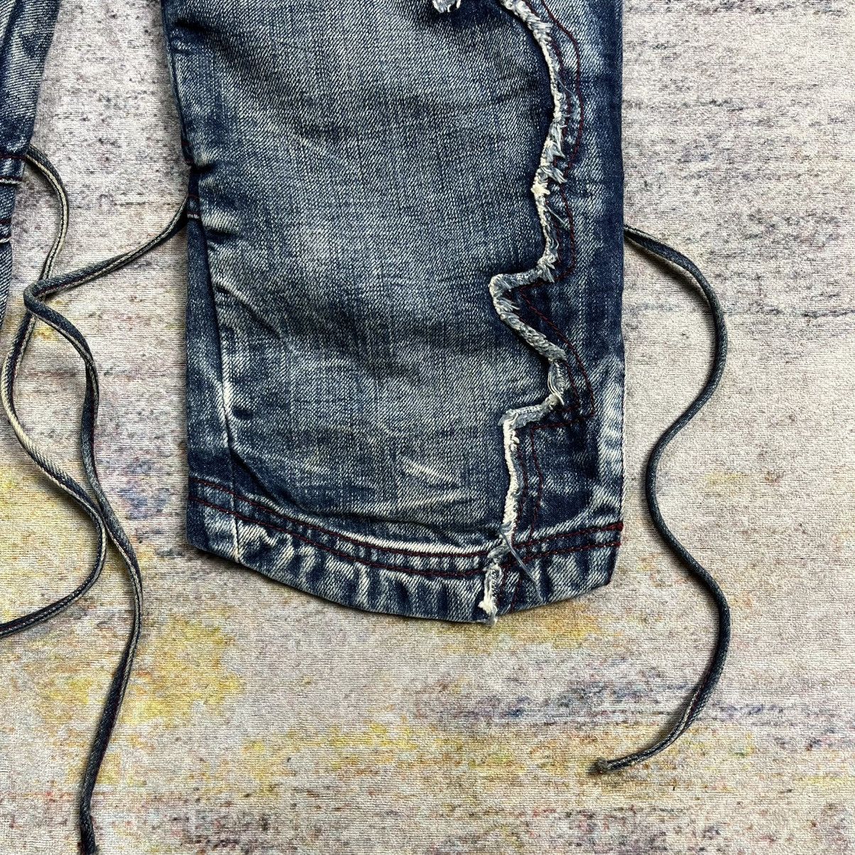 If Six Was Nine × Le Grande Bleu (L.G.B.) × Tornado Mart Tornado mart lace up denim short pants Size 30" / US 8 / IT 44 - 6 Thumbnail