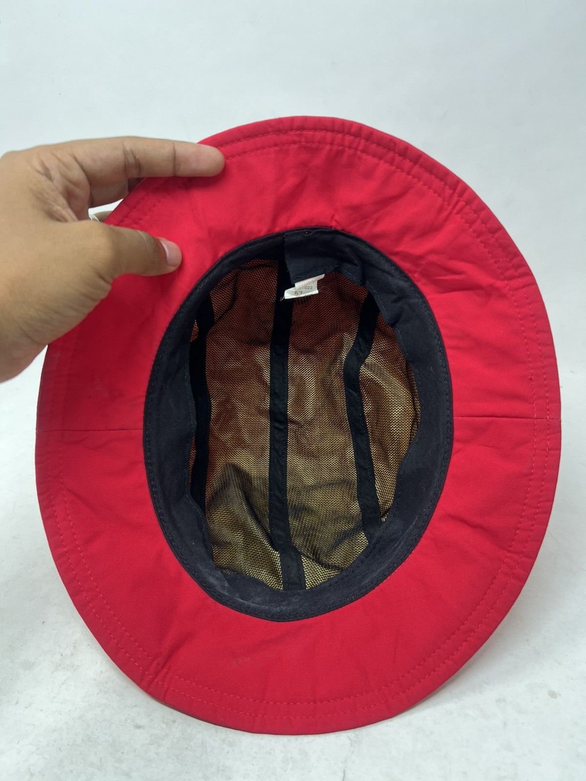Goretex Red Humming Bird Gore-Tex Outdoor Bucket Hat Cap Size ONE SIZE - 7 Thumbnail