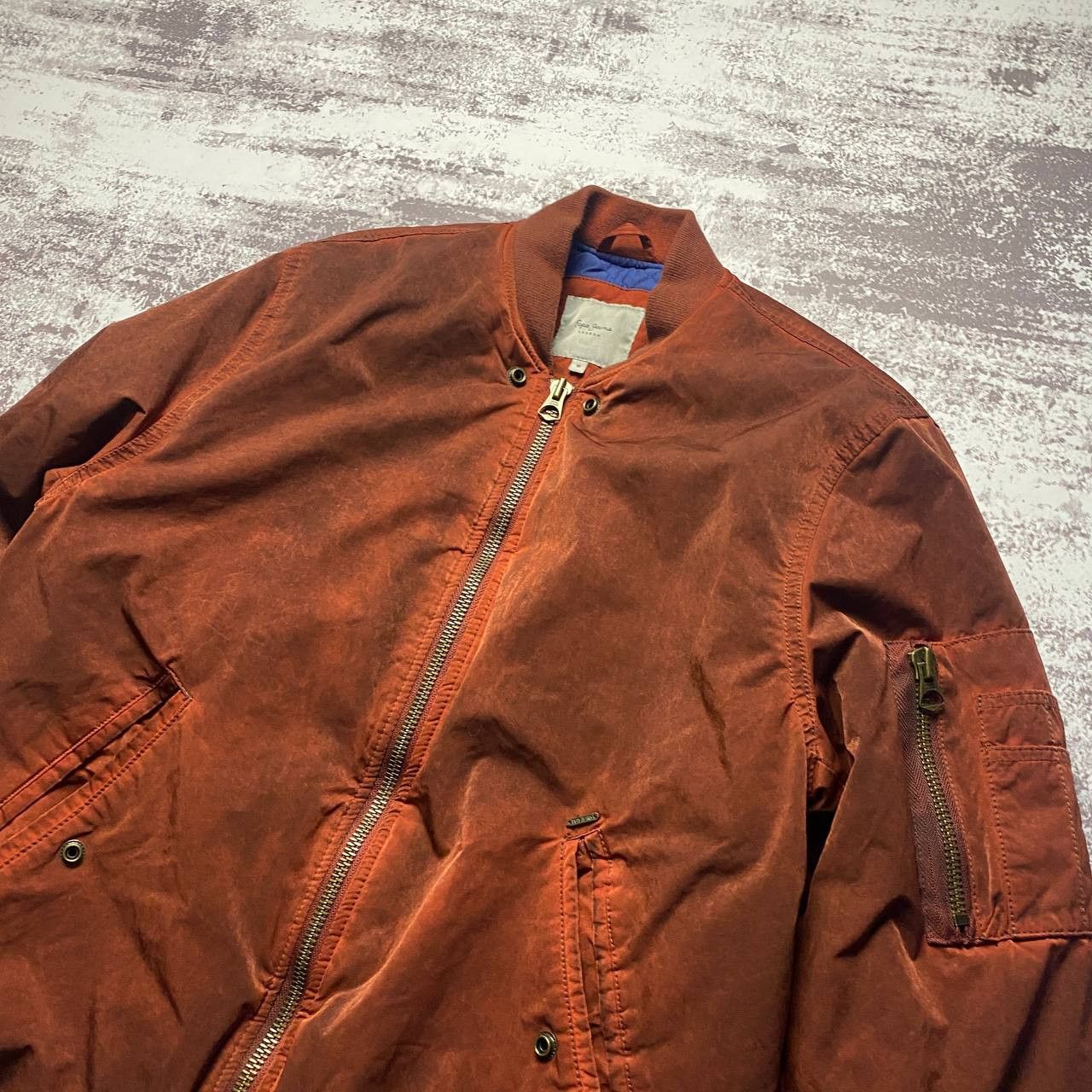 Vintage Playboi Carti Style No Fear Opium Bomber Bloody Colour M Size US M / EU 48-50 / 2 - 2 Thumbnail