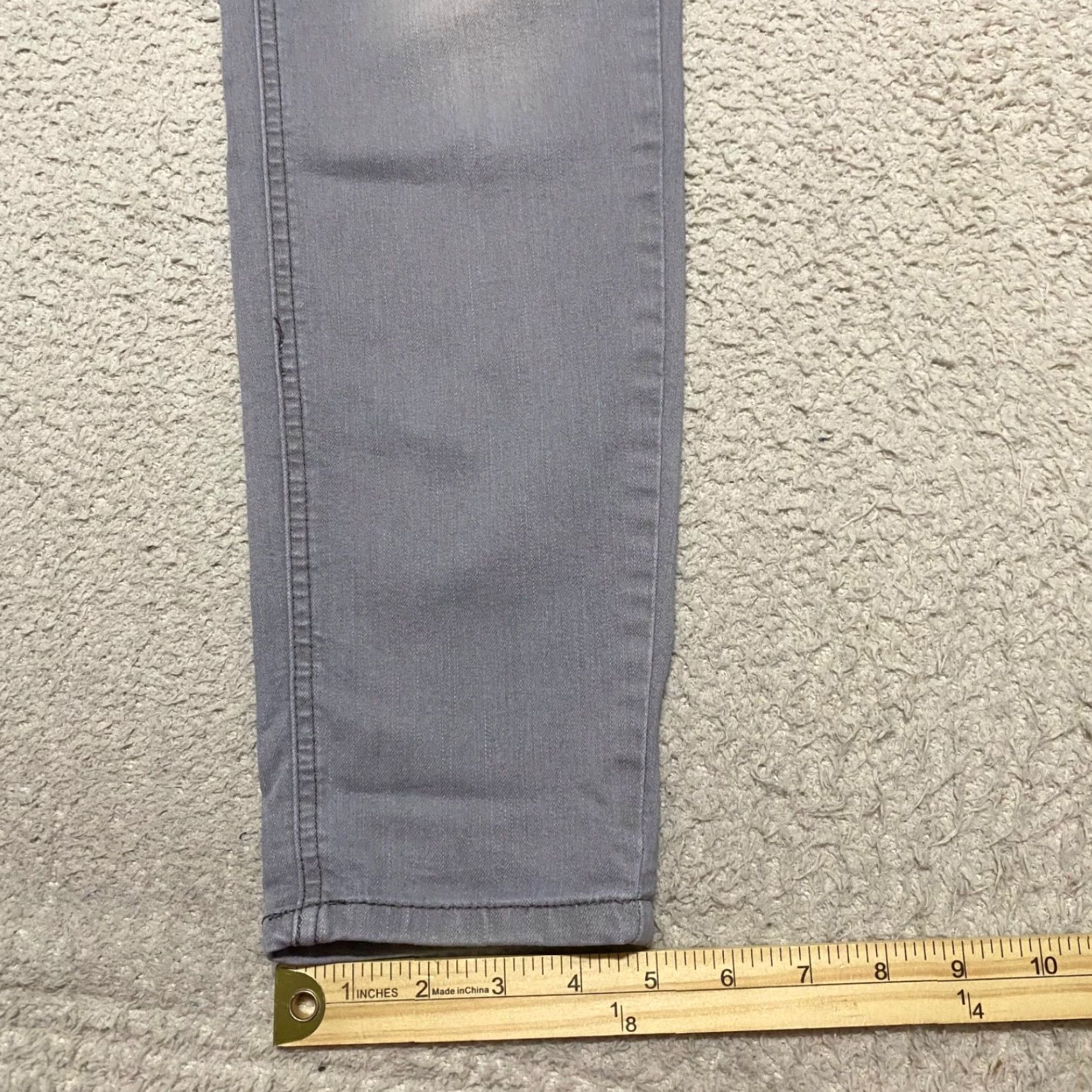 Vintage Kensie Womens Jeans 10 Gray Denim Medium Wash Mid Rise Effortless Ankle Skinny Jeans Adult Regular 10 Jeans Gray Kensie Girl Size 32" / US 10 / IT 46 - 2 Thumbnail