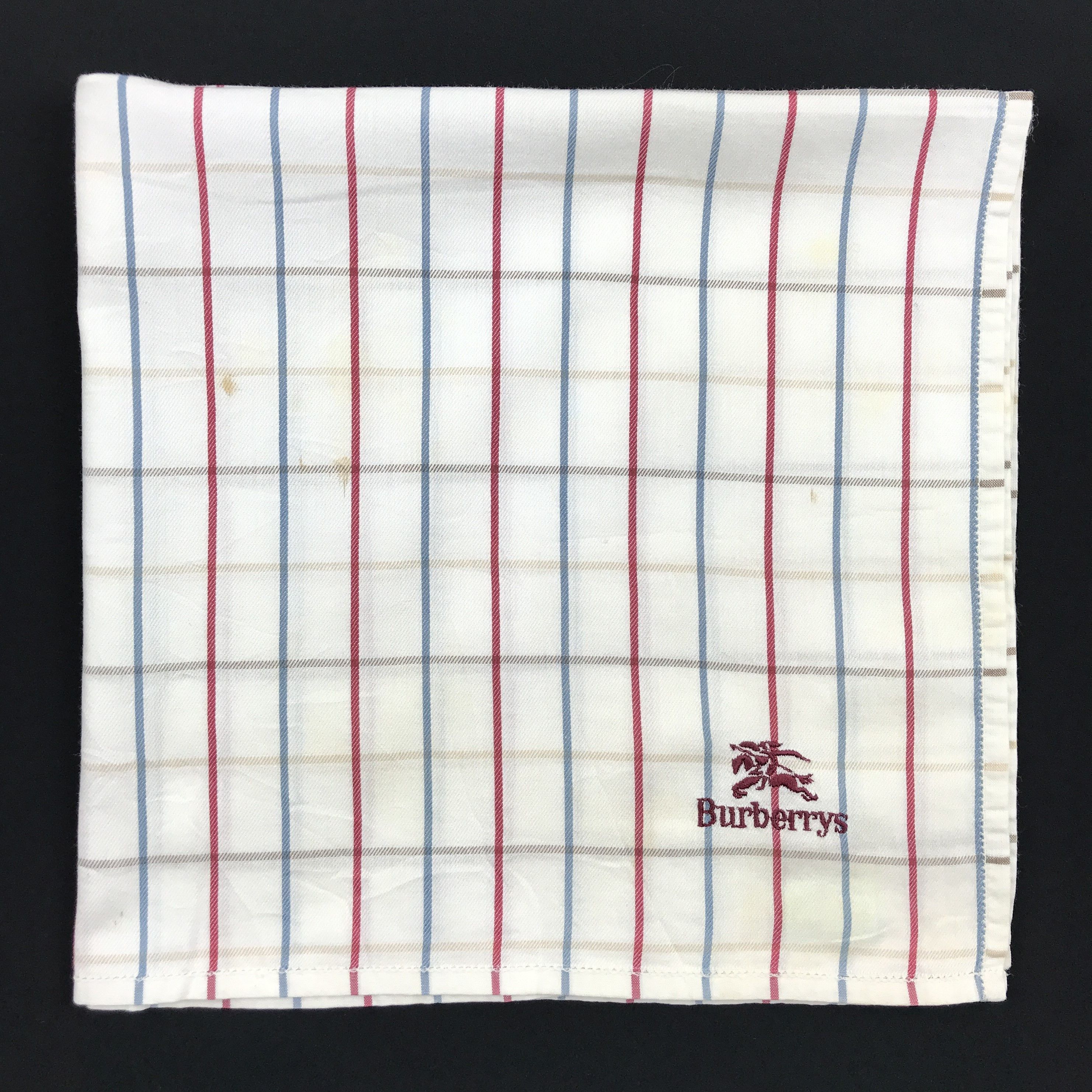 Burberry × Vintage Vintage Burberry Bandana Neckerchief Handkerchief Size ONE SIZE - 2 Thumbnail