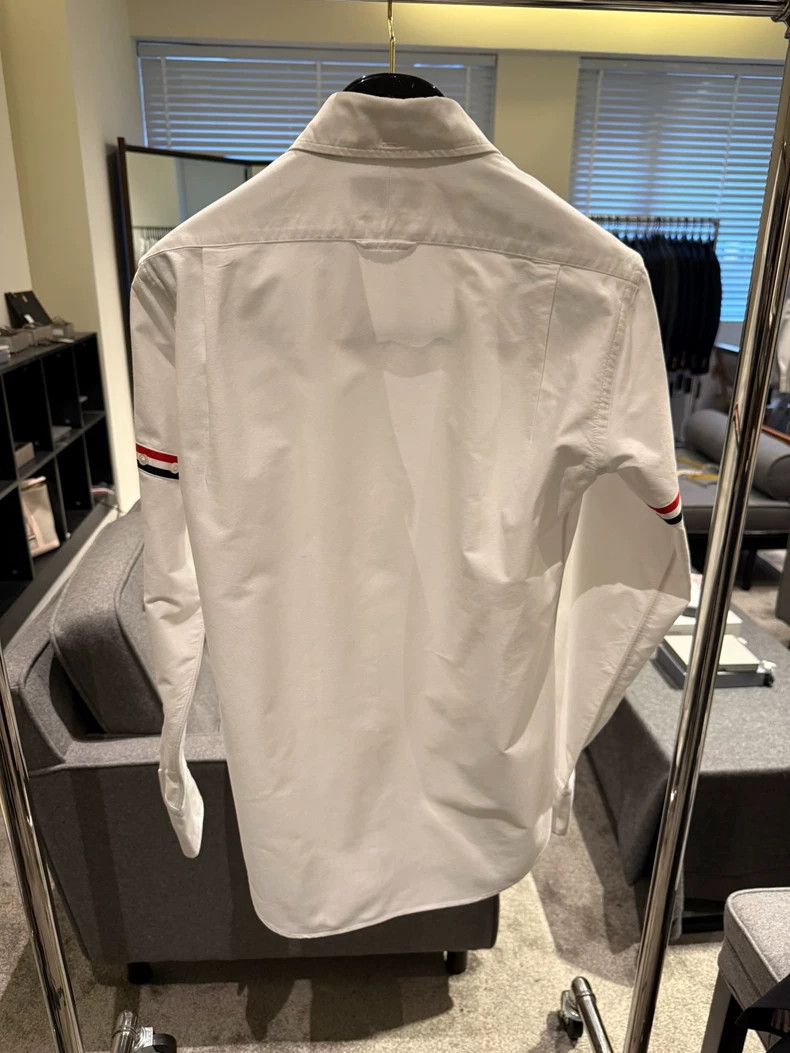 Thom Browne Thom BrowneClassic double-sleeved shirt 2503-Nextarrow Size US M / EU 48-50 / 2 - 2 Thumbnail