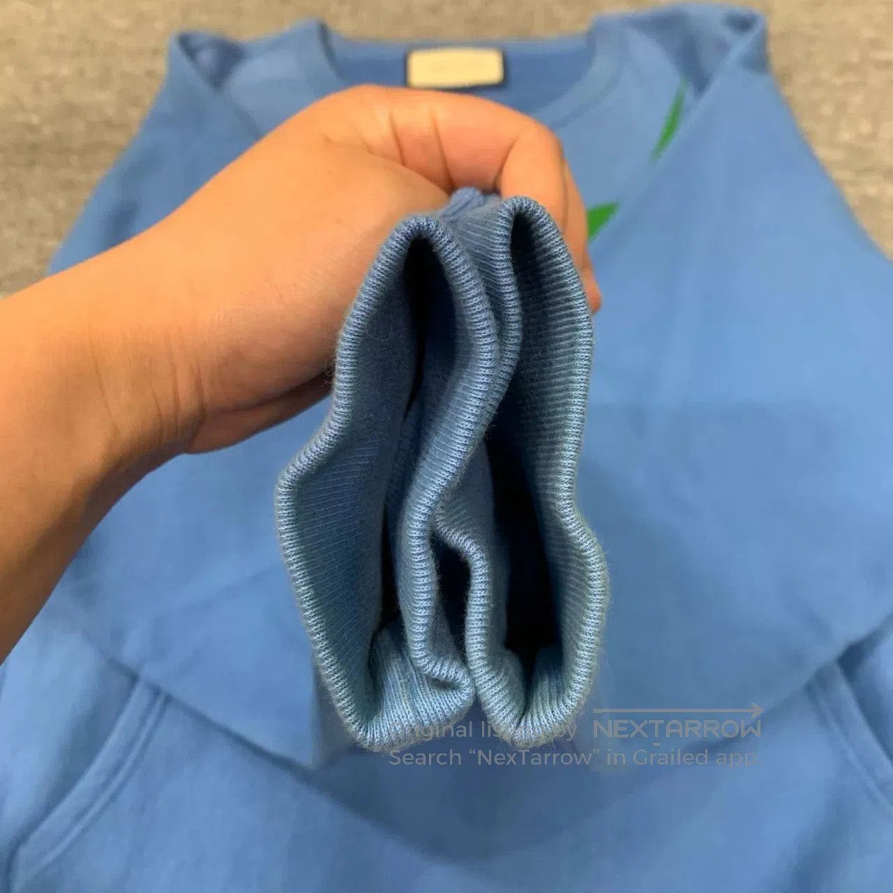 Gucci Gucci Blue Lightning Logo Hoodie Medium. Size US M / EU 48-50 / 2 - 9 Thumbnail