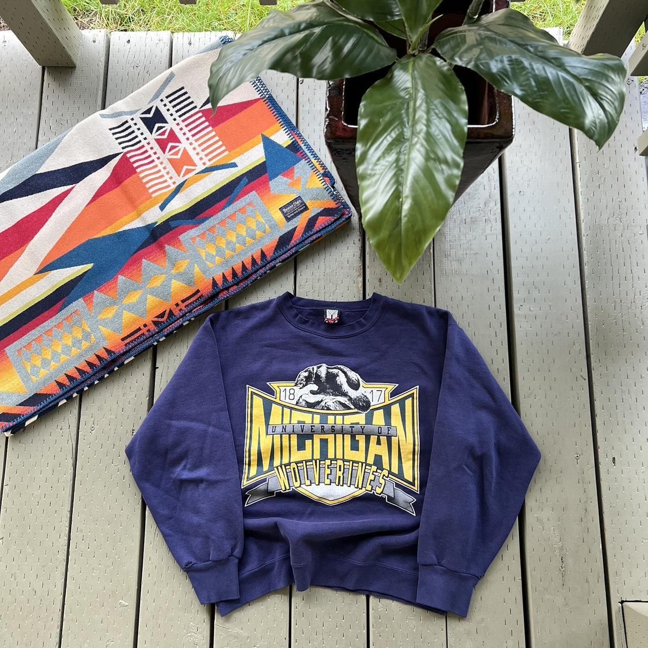 Vintage Vintage Michigan Wolverines Sweatshirts Size US M / EU 48-50 / 2 - 1 Thumbnail