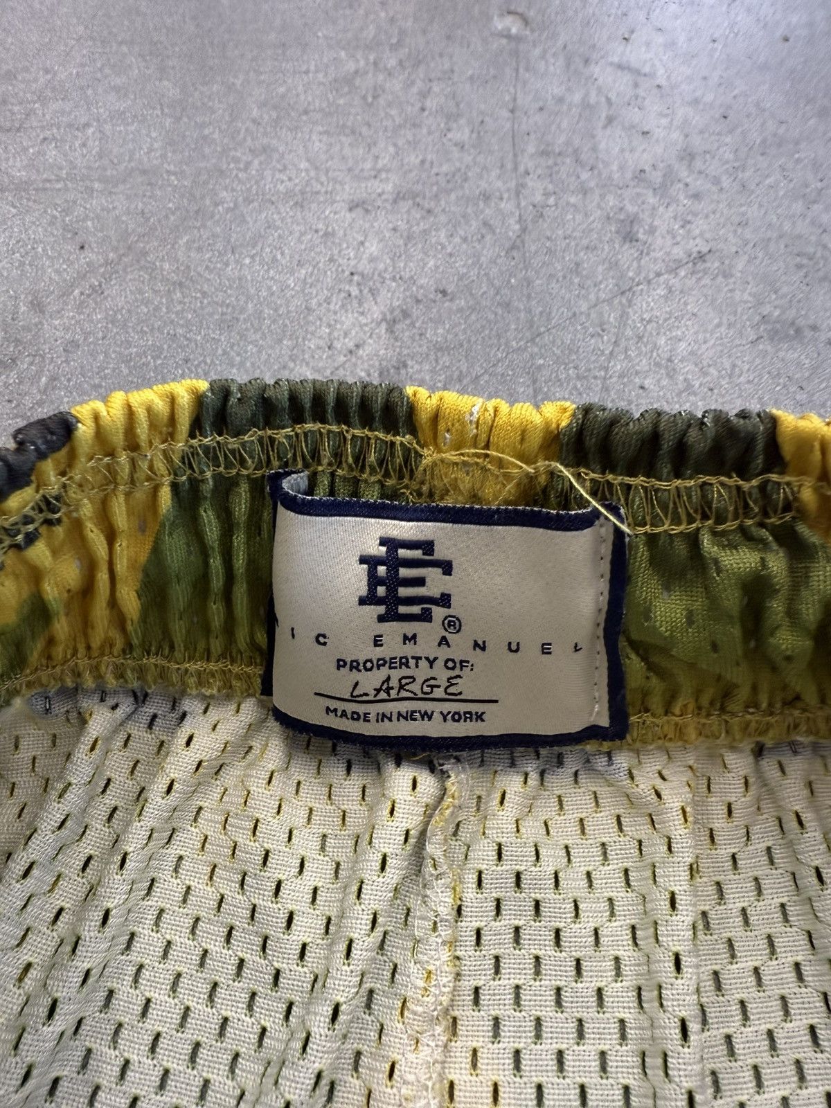 Eric Emanuel SS23 Eric Emanuel EE Bruised Basic/Core Shorts Size Large Size US 32 / EU 48 - 6 Thumbnail