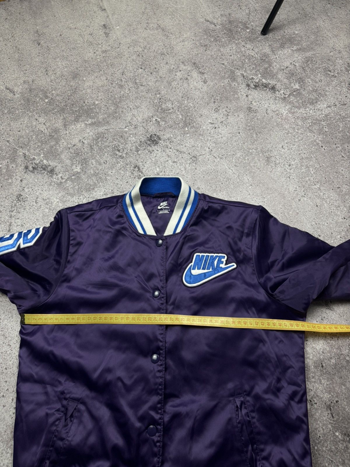Nike Vintage Nike 90s Y2K Bomber Jacket Big Logo Japanesse Boxy Size L / US 10 / IT 46 - 8 Thumbnail