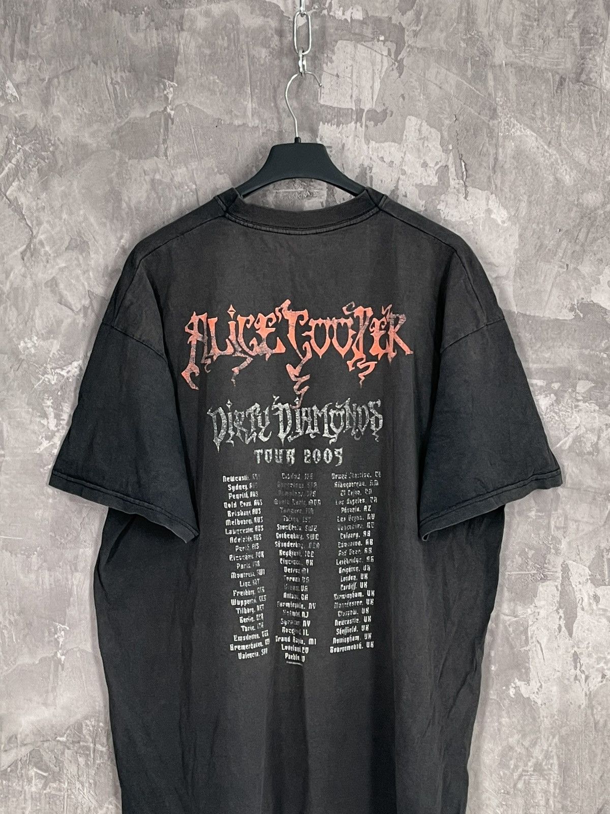 Band Tees × Vintage Alice Cooper Vintage Rock Band T-Shirt Size US XL / EU 56 / 4 - 9 Thumbnail