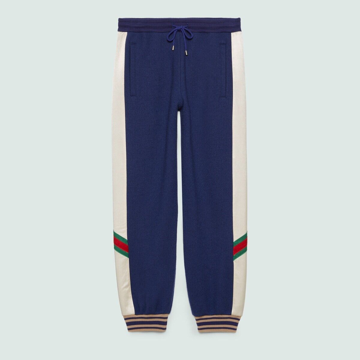 Gucci o1s1wg111025 Wool Jersey Jogging Pant in Multicolor Size US 34 / EU 50 - 1 Thumbnail