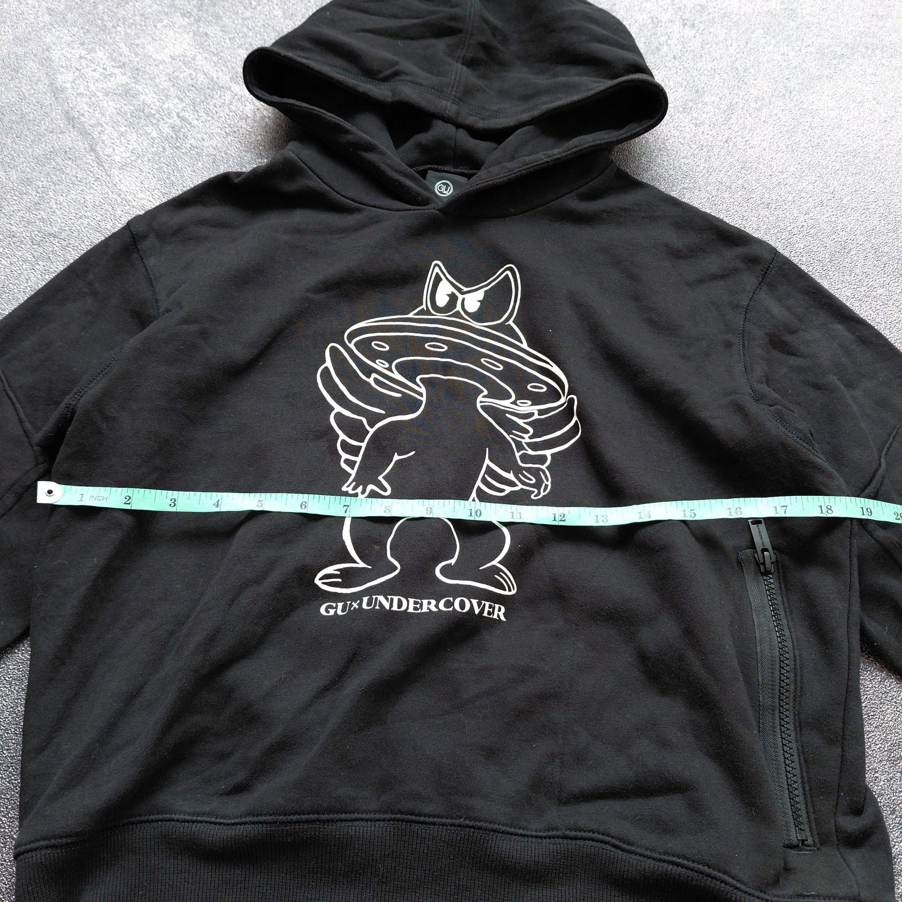 GU × Undercover GU X Undercover Hoodie Size US S / EU 44-46 / 1 - 9 Thumbnail