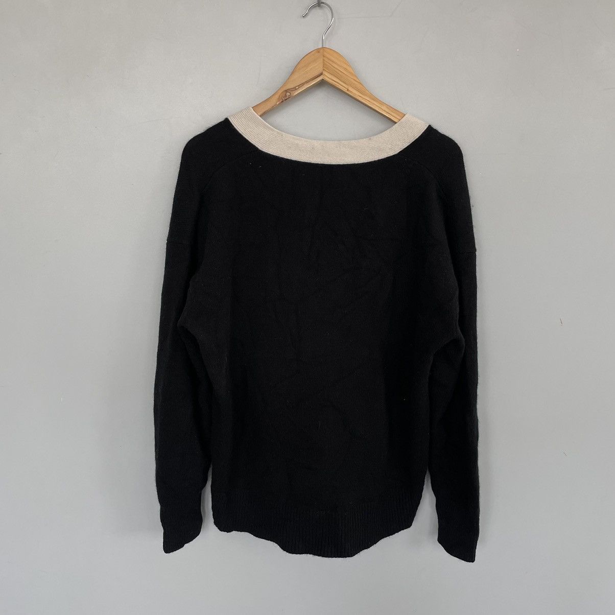 Designer × Max Mara 'S MAX MARA Carrara V-Neck Cardigan luxury Size L / US 10 / IT 46 - 6 Thumbnail