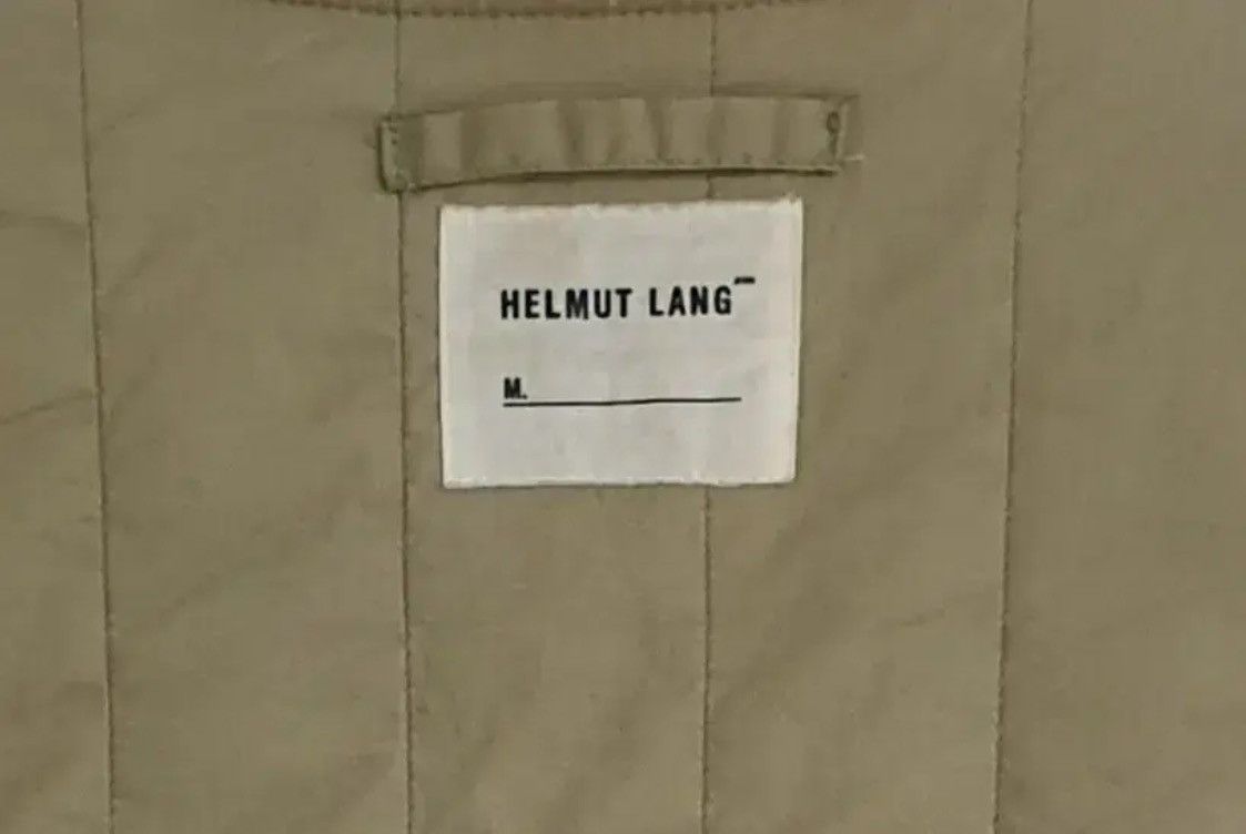 Helmut Lang Helmut Lang AW98 Khaki Green Padded Reversible Vest Size US M / EU 48-50 / 2 - 5 Thumbnail