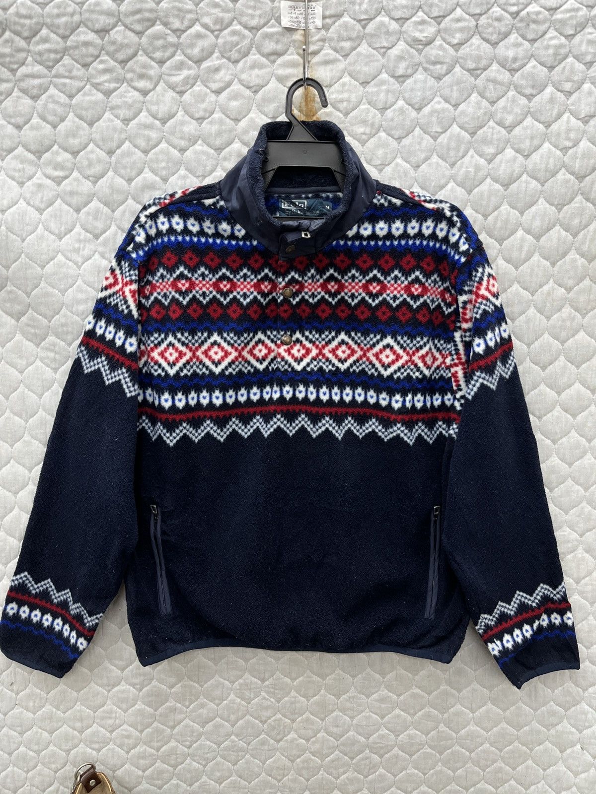Polo Ralph Lauren 🔥🔥🔥STEALS POLO RALPH LAUREN HALF ZIPPER PULLOVER Size US M / EU 48-50 / 2 - 2 Thumbnail