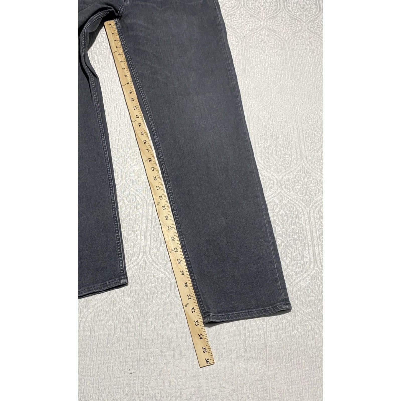 Banana Republic Banana Republic Jeans Mens 36x34 Gray Athletic Tapered Fit Stretch Denim Pants Shirt? Size US 36 / EU 52 - 7 Thumbnail