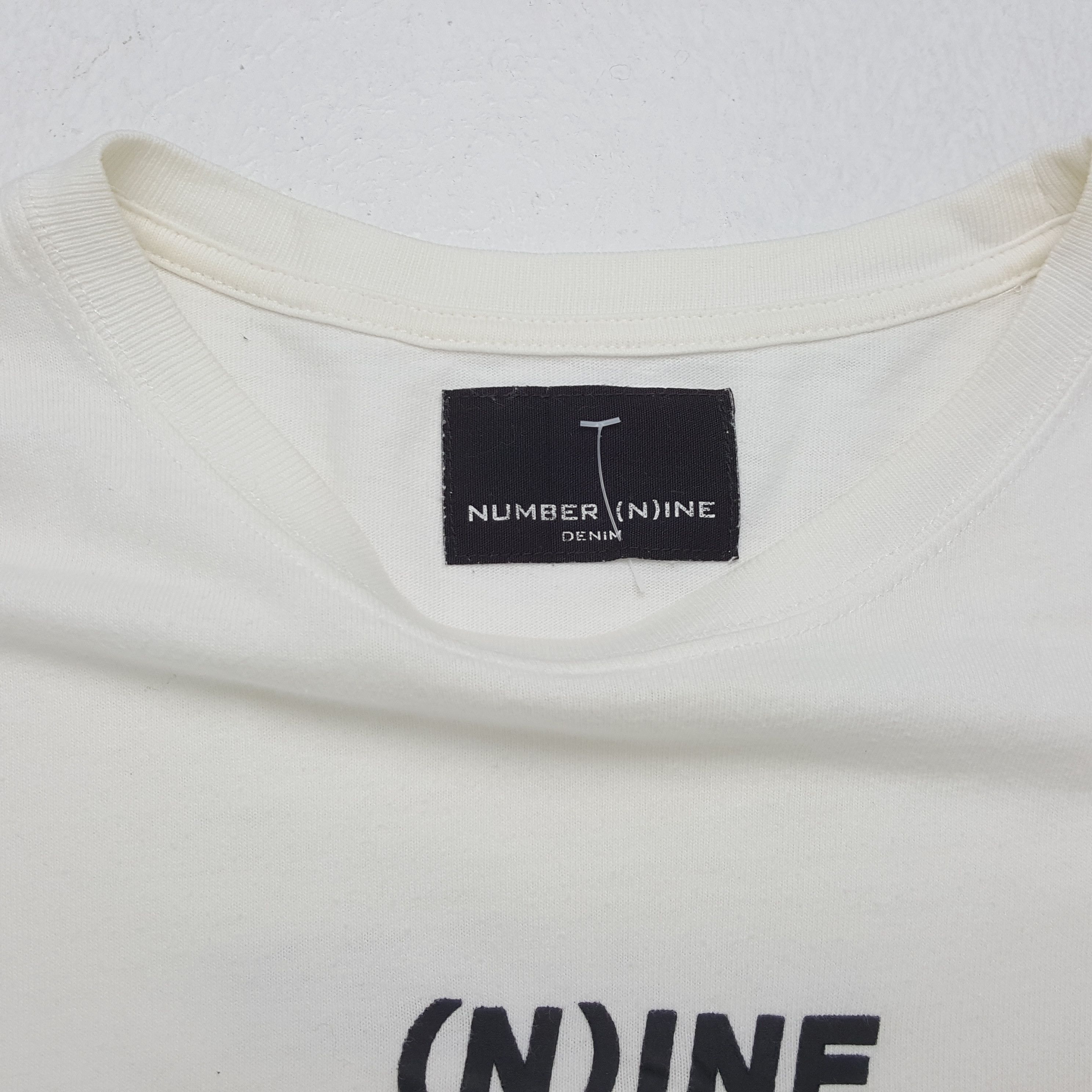 Japanese Brand × Number (N)ine × Vintage Vintage NUMBER (N)INE Japanese Fashion Brand T-Shirts Size US XL / EU 56 / 4 - 7 Thumbnail