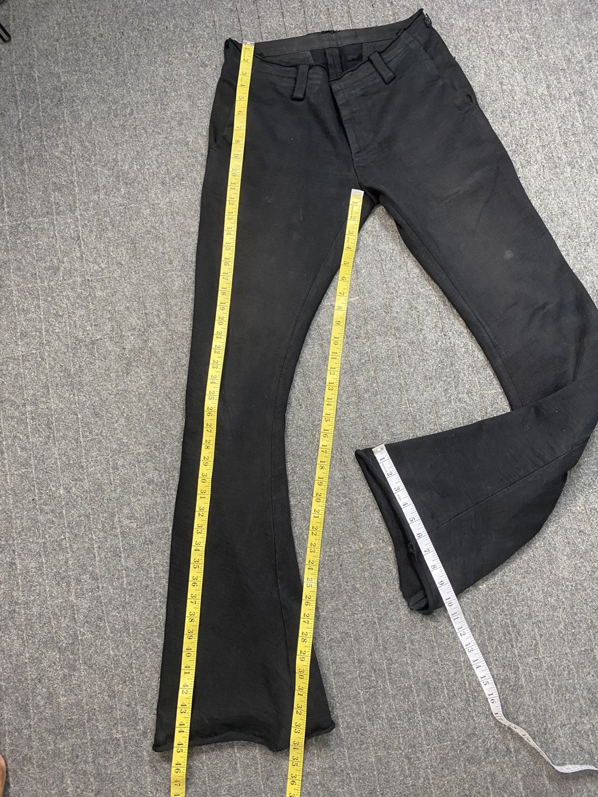 wjk Wjk Trouser Pant Banana Cut Stacked Style Waist Size 28 Size 28" / US 6 / IT 42 - 12 Thumbnail