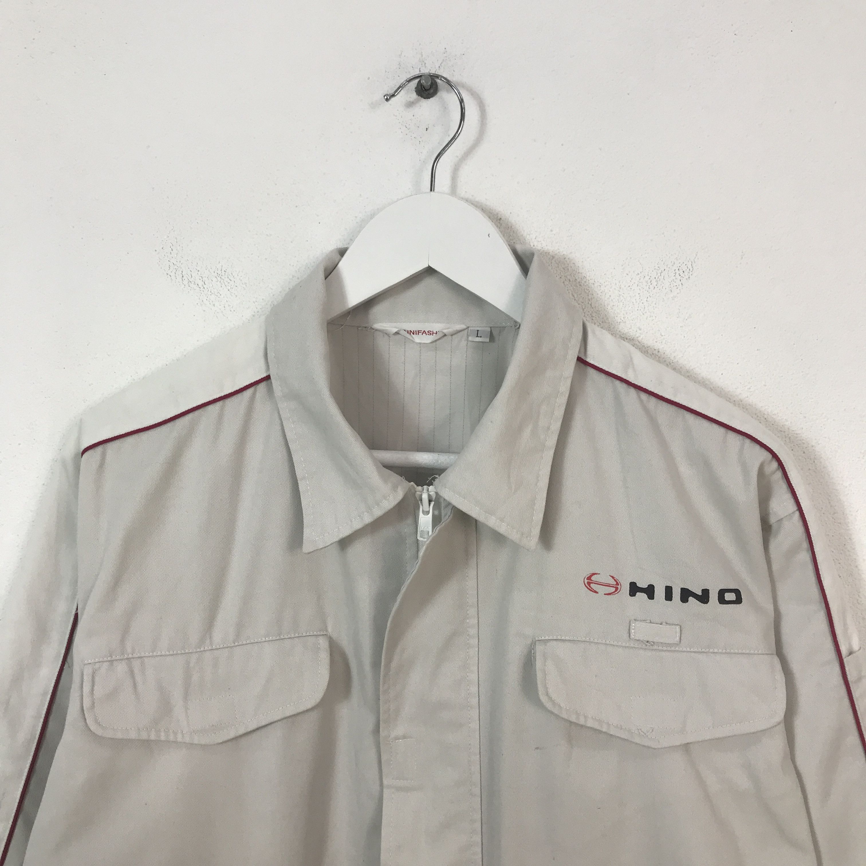 Japanese Brand Hino Track Motor japan jacket Size US L / EU 52-54 / 3 - 2 Thumbnail