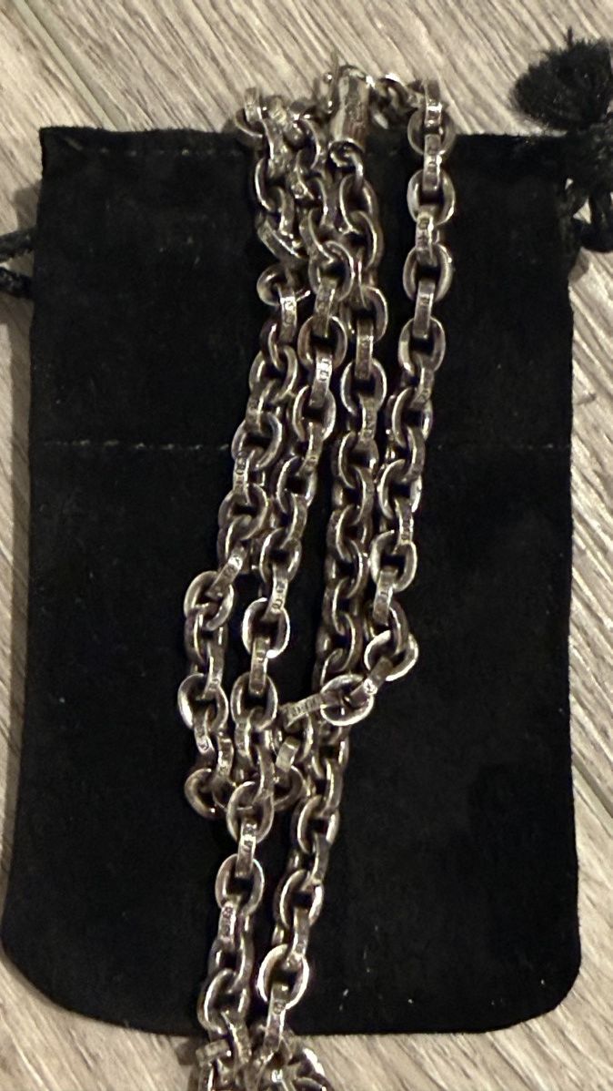 Chrome Hearts CHROME HEARTS “18” “INCH PAPER CHAIN” .925/14k CLASP Size ONE SIZE - 3 Thumbnail