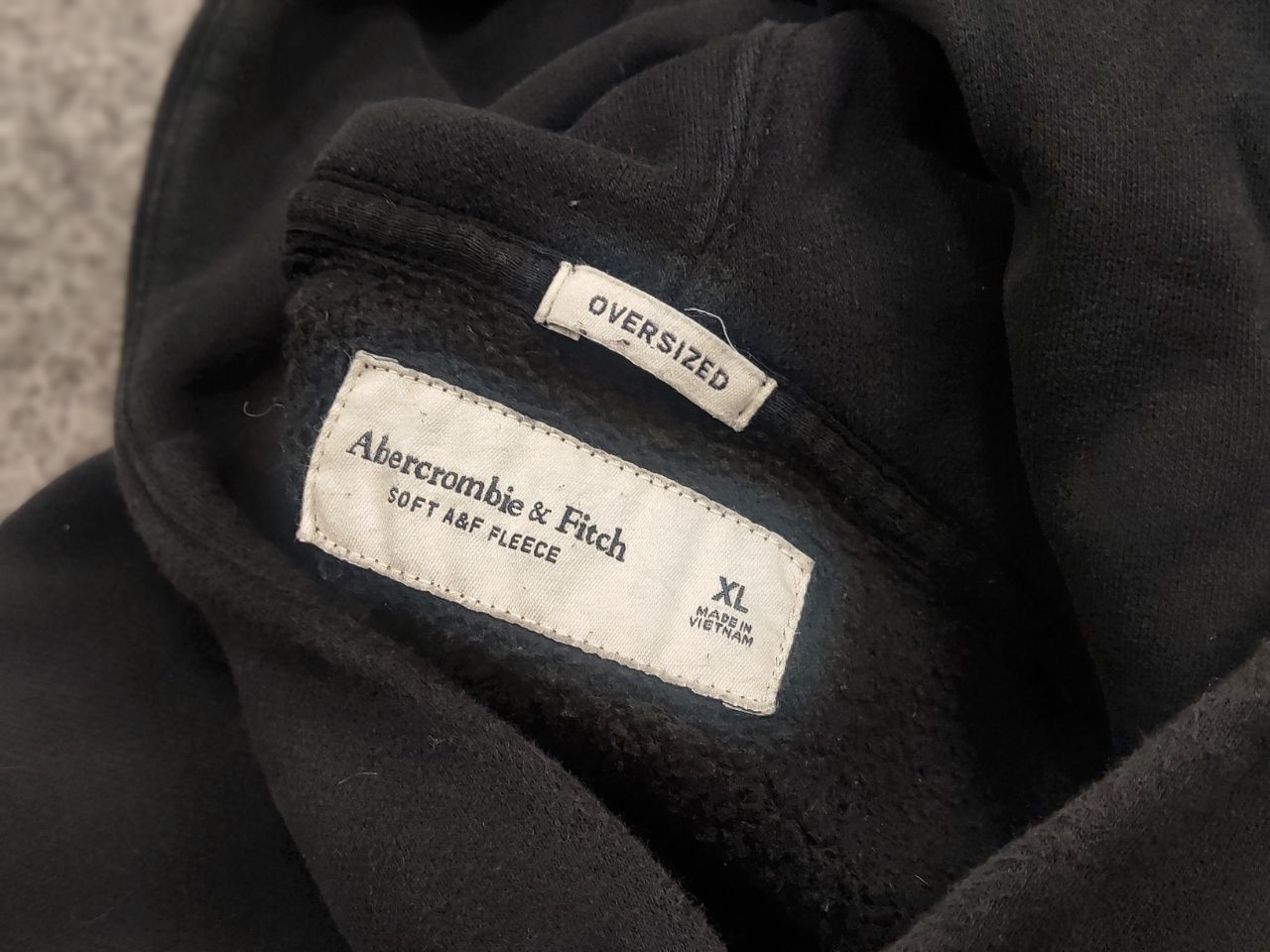 Abercrombie & Fitch Abercrombie & Fitch essential Oversized Dark Grafit Hoodie Size US XL / EU 56 / 4 - 13 Thumbnail