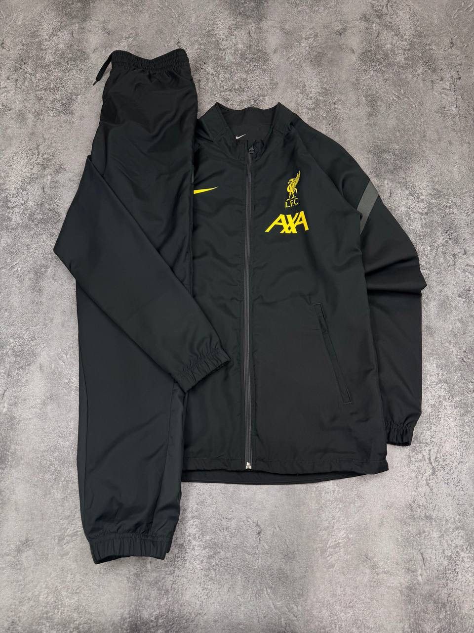 Nike Nike Liverpool FC Dri Fit Men Tracksuit Grey Size S Size US 29 - 1 Thumbnail