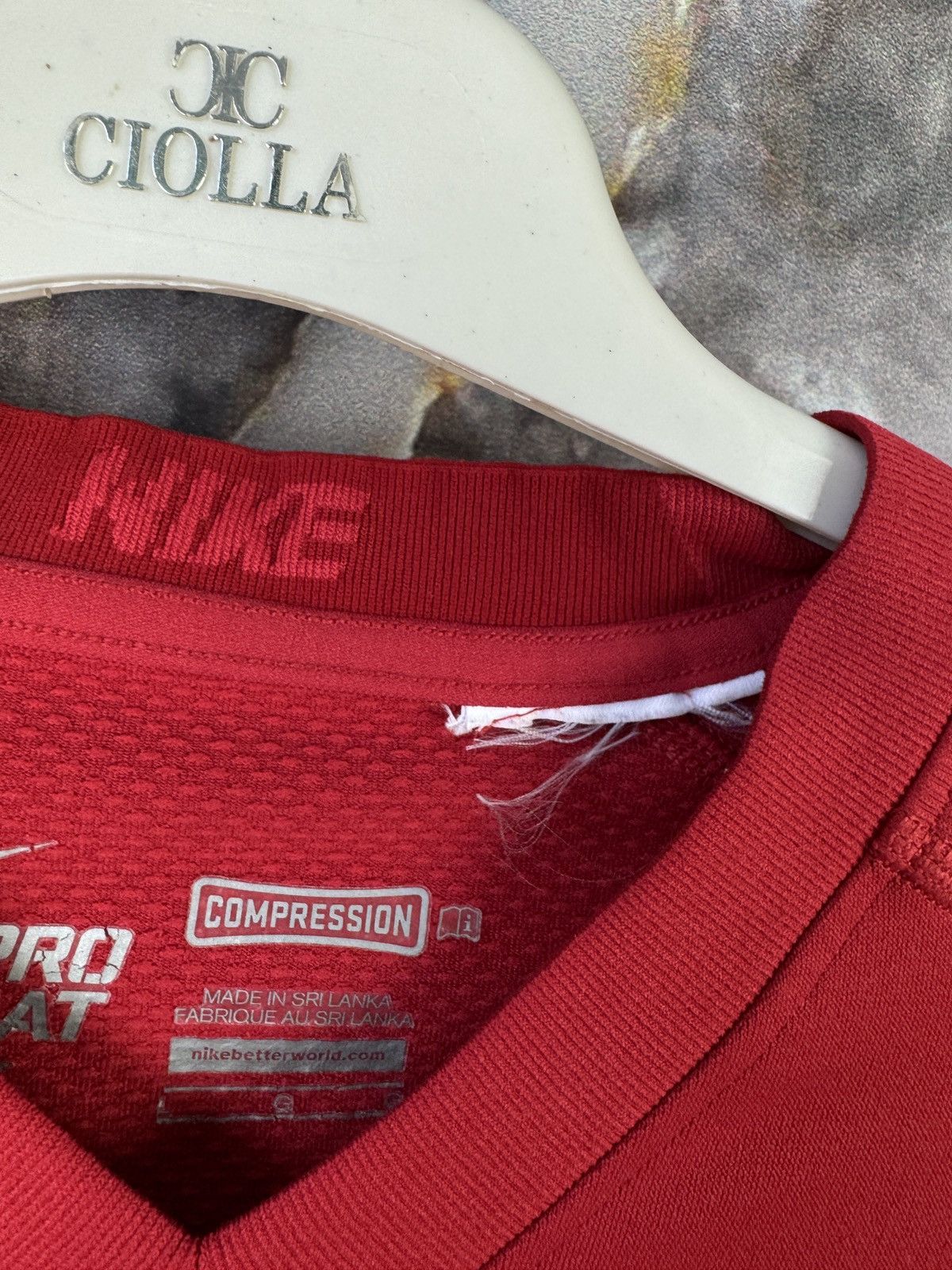 Nike Men’s Nike Pro Combat Dri-Fit Compression Size Large Size US L / EU 52-54 / 3 - 8 Thumbnail