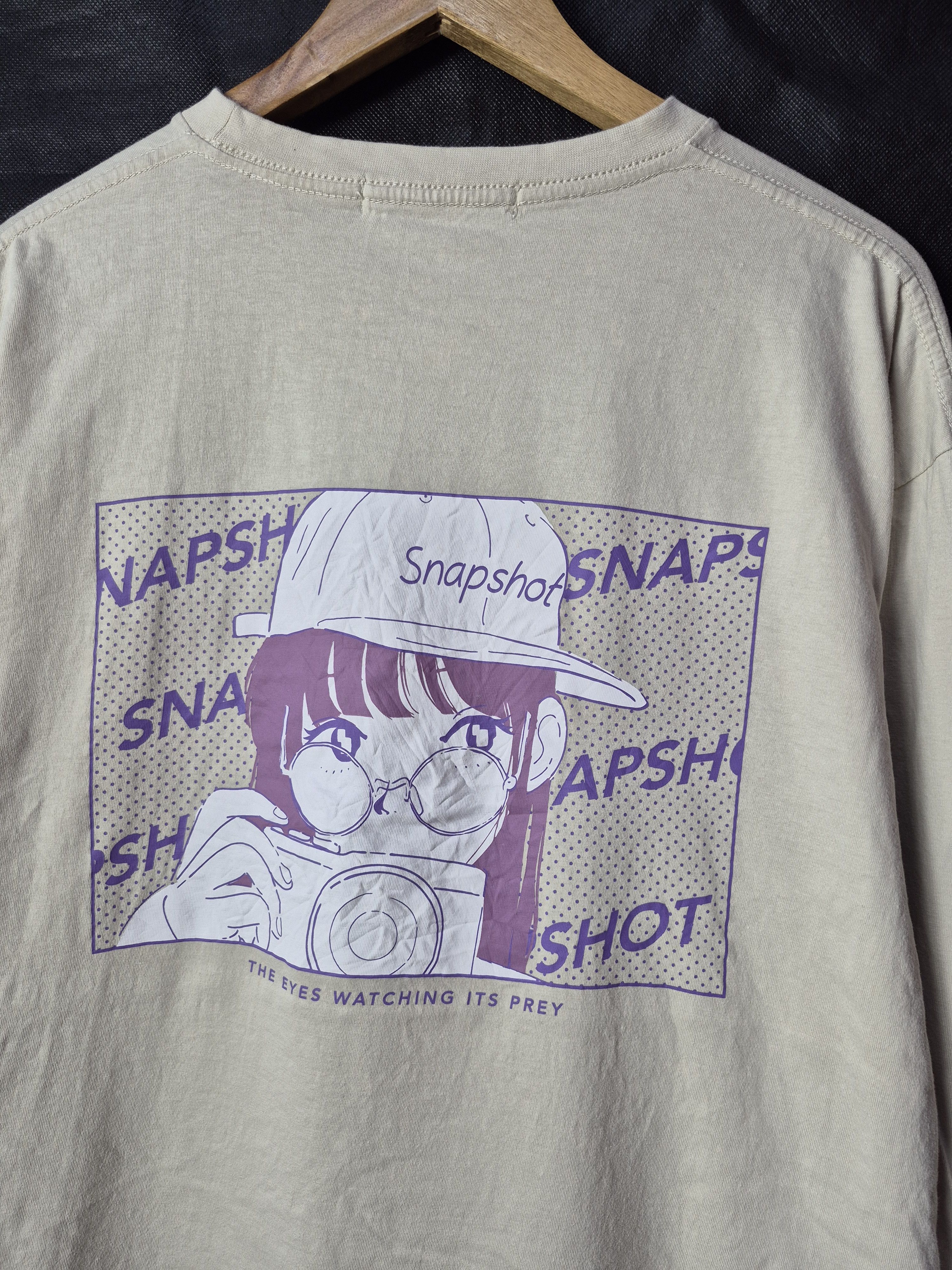 Anime × Japanese Brand 🔥 Thruxton Anime Snapshot Cartoon Longsleeves Tee Size US L / EU 52-54 / 3 - 3 Thumbnail