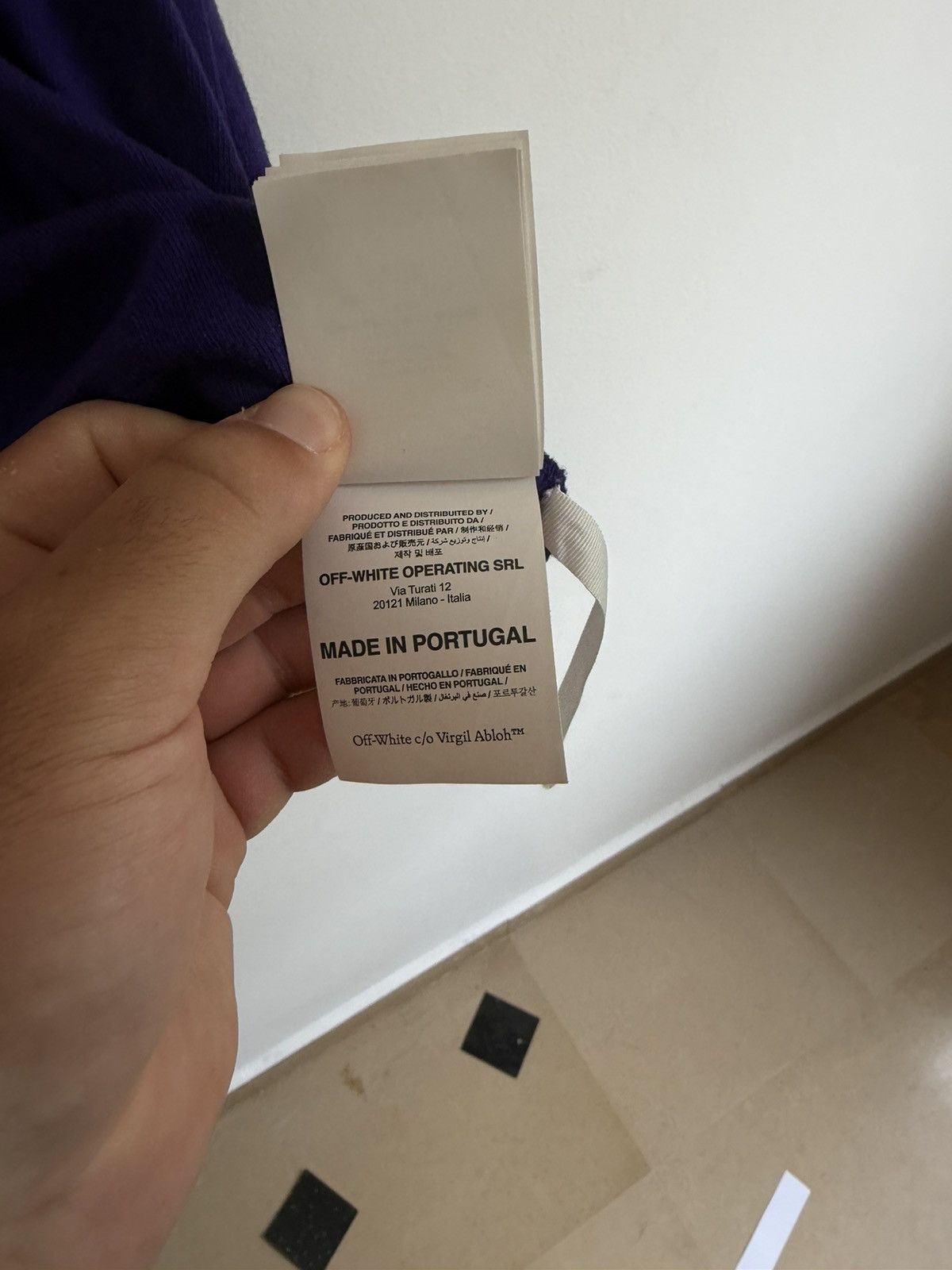 Off-White Off White Opposite Arrow Slim TEE Size US L / EU 52-54 / 3 - 11 Thumbnail