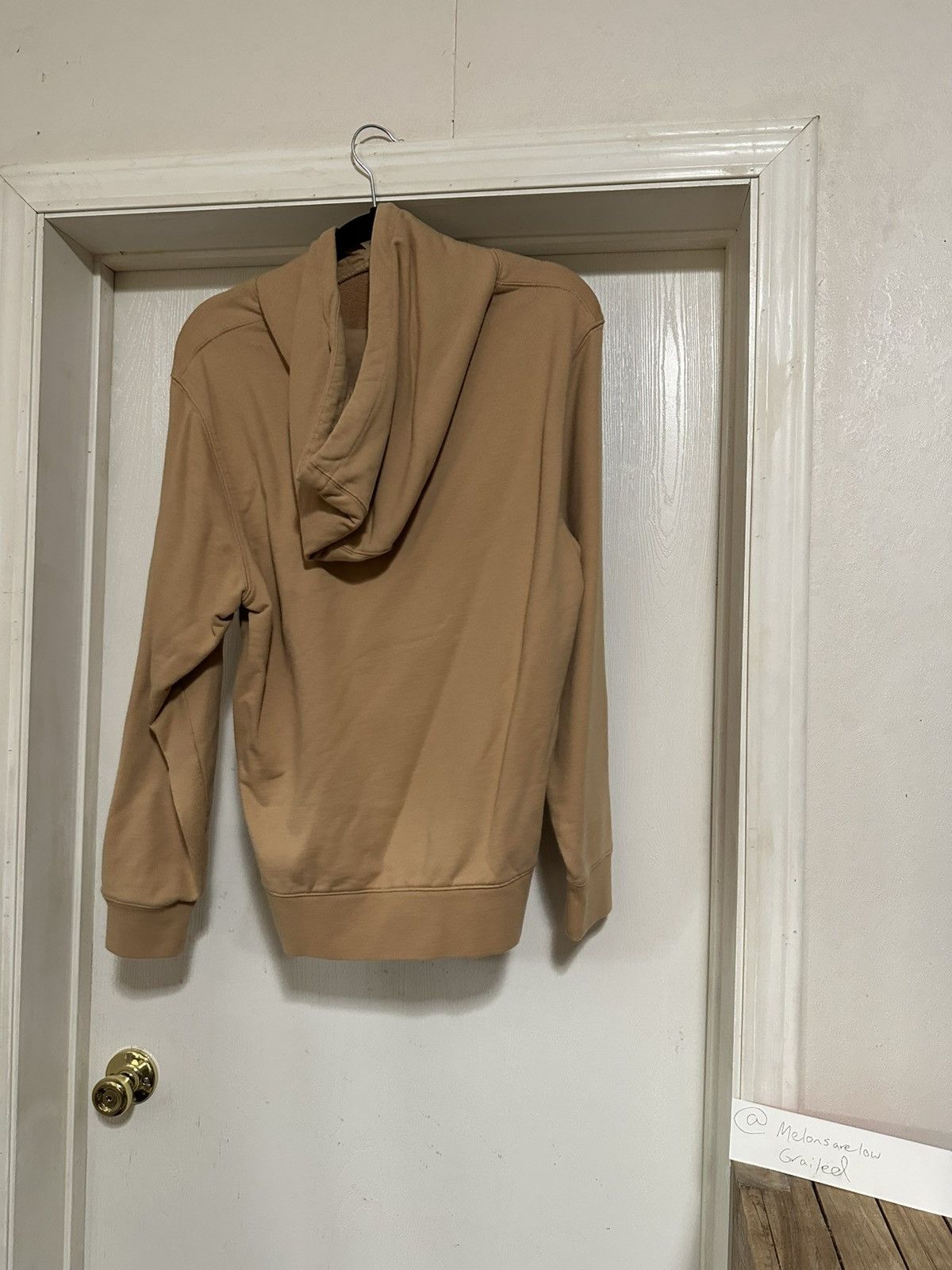 Lacoste × Supreme Supreme Lacoste Hooded Sweatshirt - Tan, Medium Size US M / EU 48-50 / 2 - 2 Thumbnail