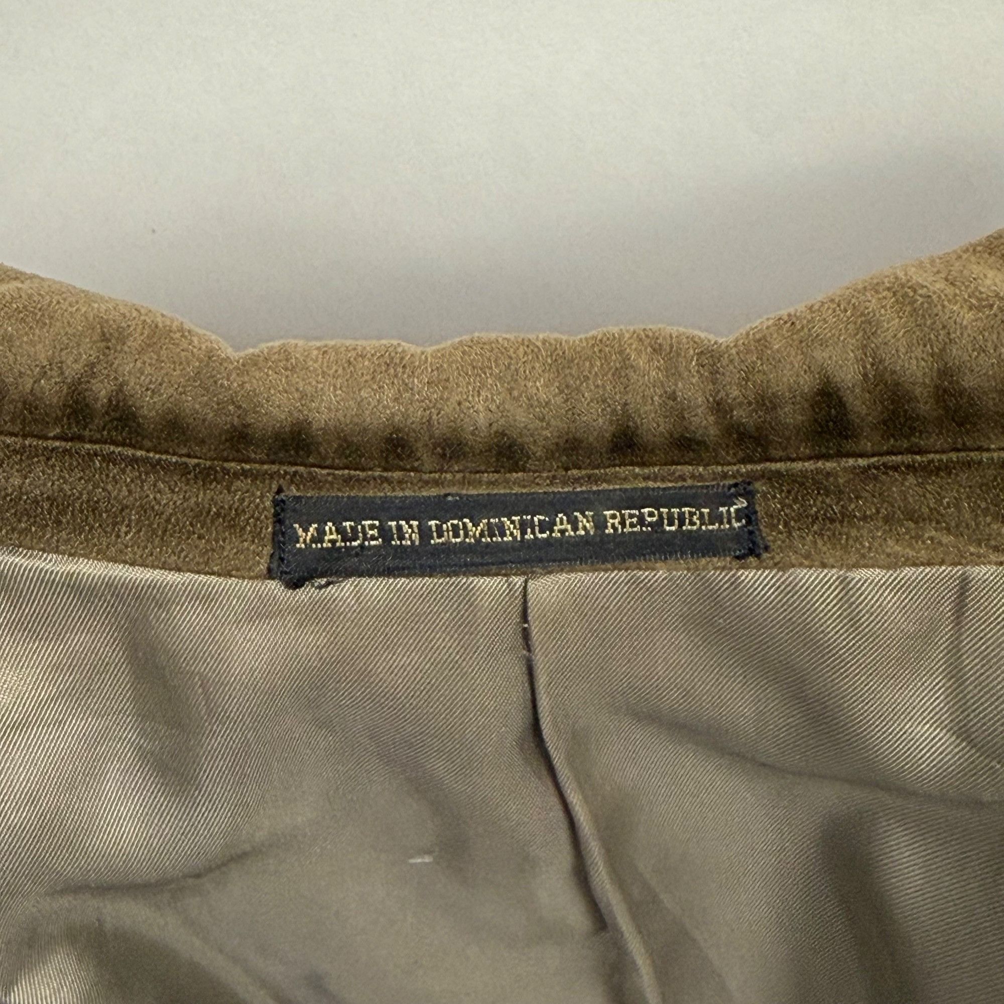 Other Vintage J.Riggings Men's Faux-Suede Blazer Brown Size 42R Size 42R - 6 Thumbnail