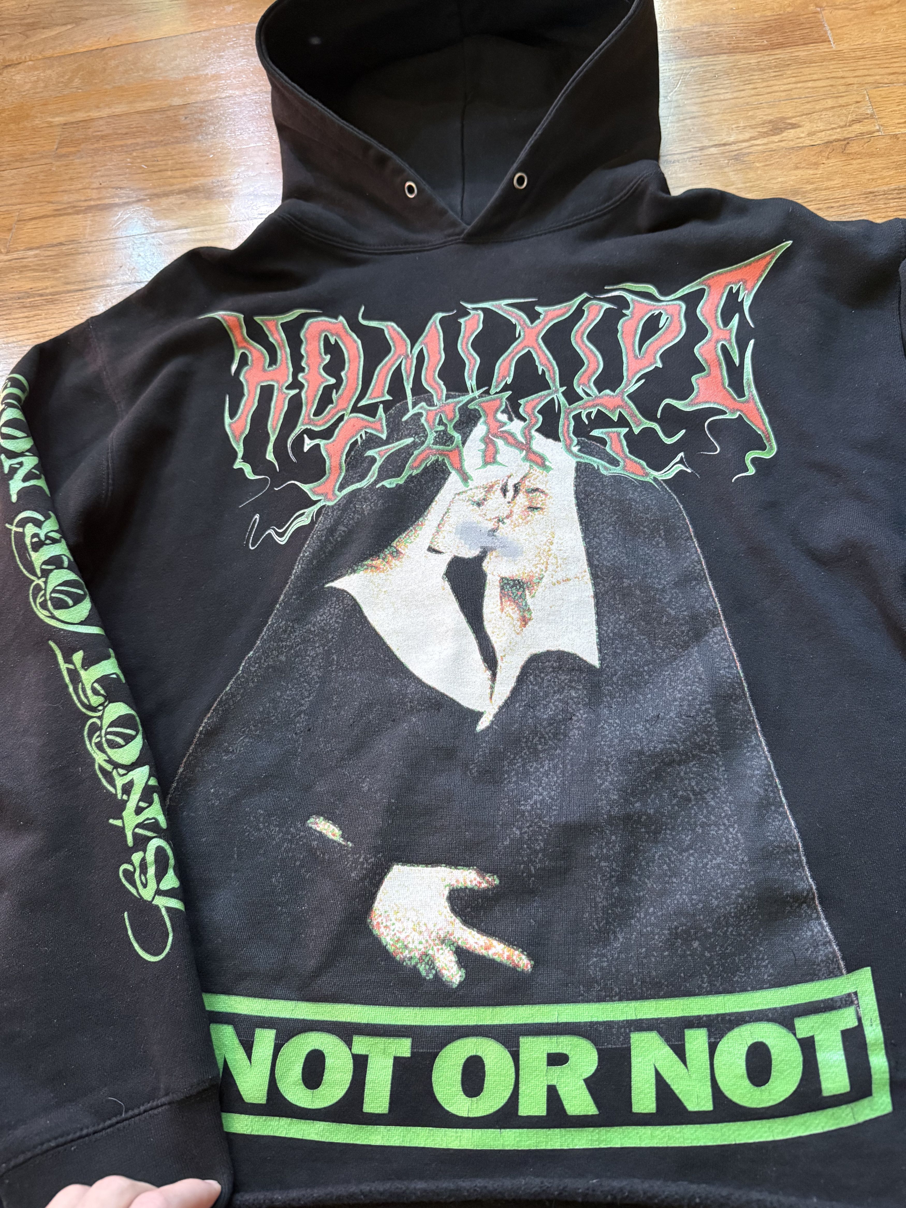 Playboi Carti Homixide gang snot or not tour hoodie size L Size US L / EU 52-54 / 3 - 2 Thumbnail