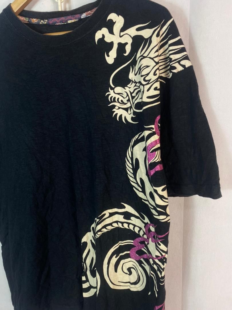 Japanese Brand Japanese brand dragon printed tshirt Size US XL / EU 56 / 4 - 2 Thumbnail