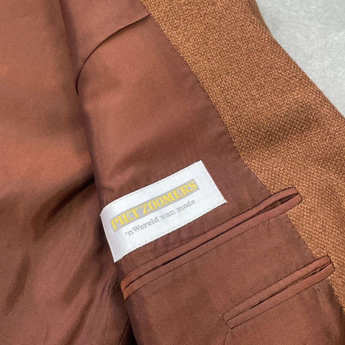 Corneliani Corneliani Piet Zoomers Linea Sartoria Blazer Size 50R Size 50R - 16 Thumbnail