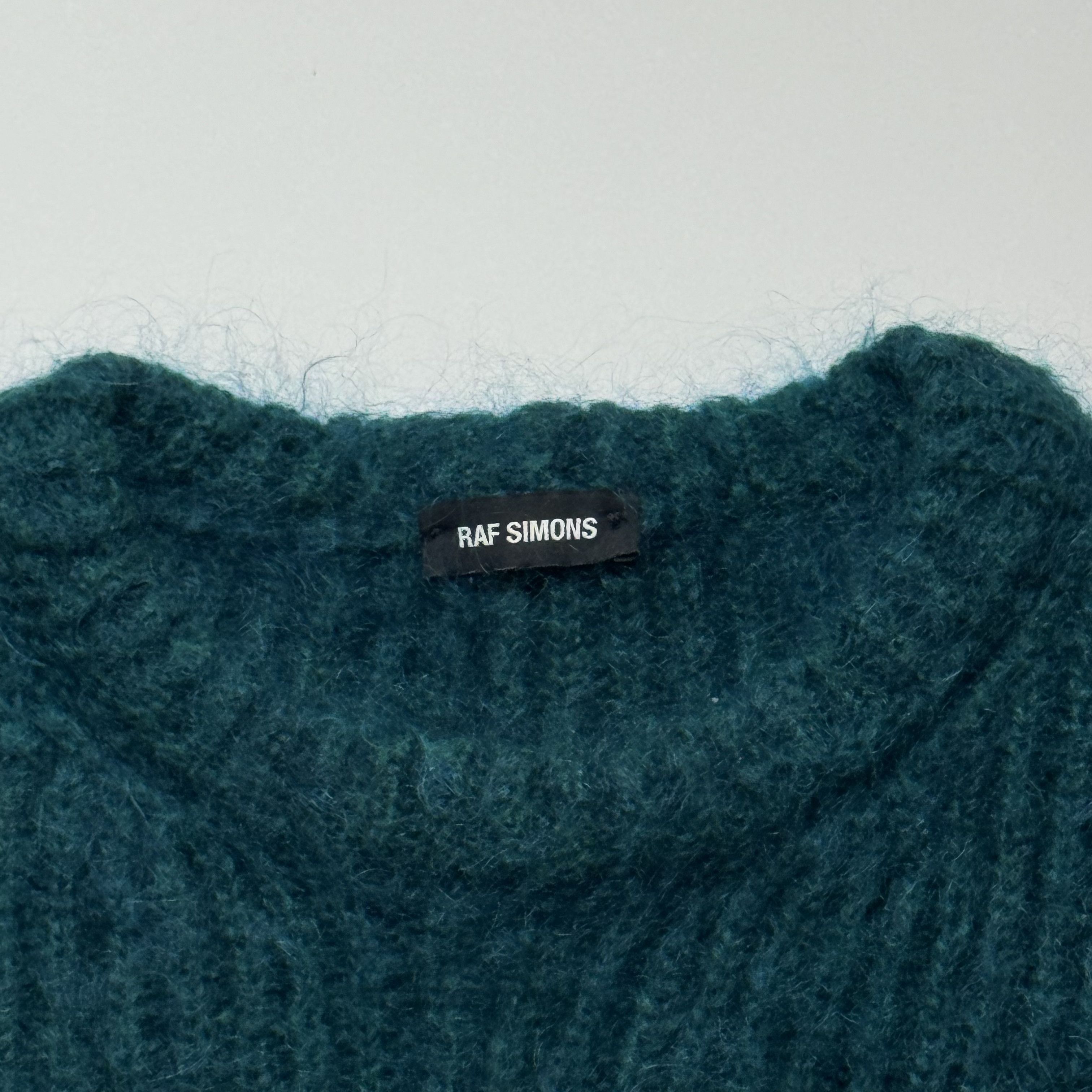 Raf Simons Raf Simons Green knit sweater Size US S / EU 44-46 / 1 - 3 Thumbnail