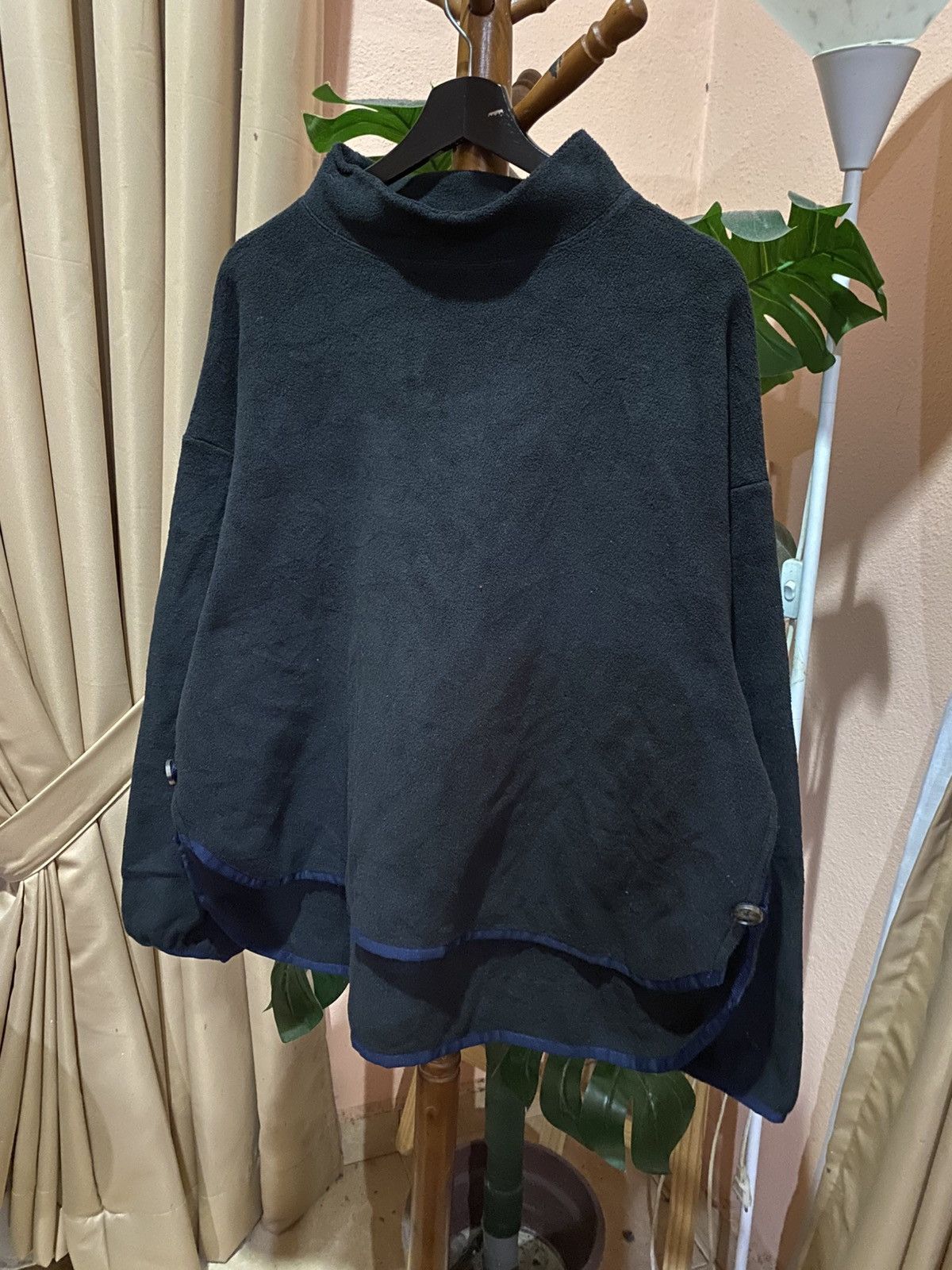 Uniqlo × White Mountaineering FLEECE OVERSIZE MOCK NECK PULLOVER SHIRT Size XL / US 12-14 / IT 48-50 - 3 Thumbnail