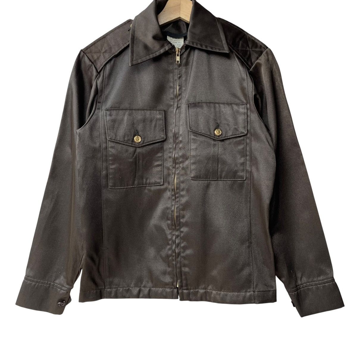 Vintage Military Inspired Vintage 60s~70s Open Collar Jacket Size US M / EU 48-50 / 2 - 1 Thumbnail