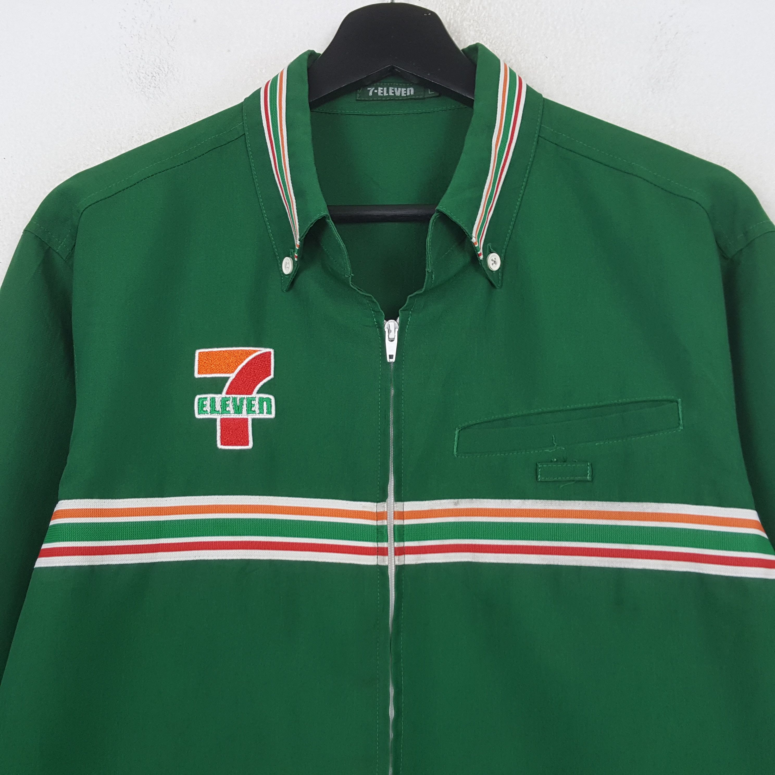Vintage 7 Eleven Japanese Workwear Uniform Jacket RR28 Size US S / EU 44-46 / 1 - 4 Thumbnail